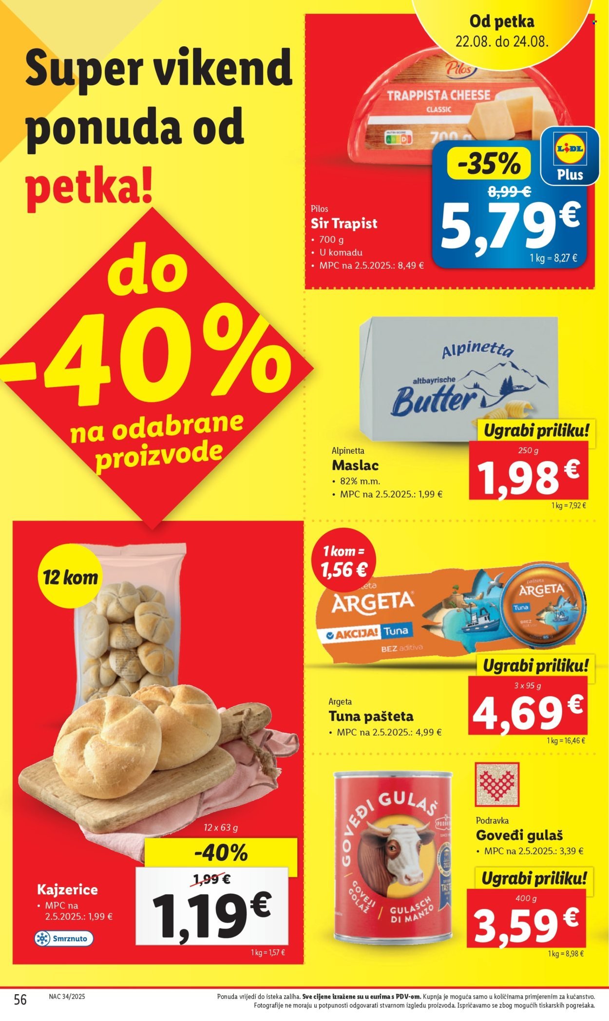 LIDL katalog - Od ponedeljka 18.08.2025.