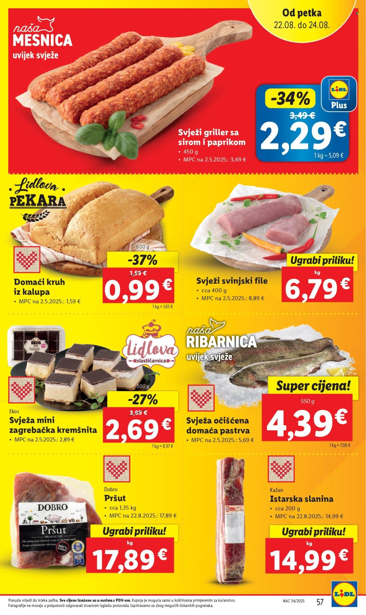 LIDL katalog - Od ponedeljka 18.08.2025.