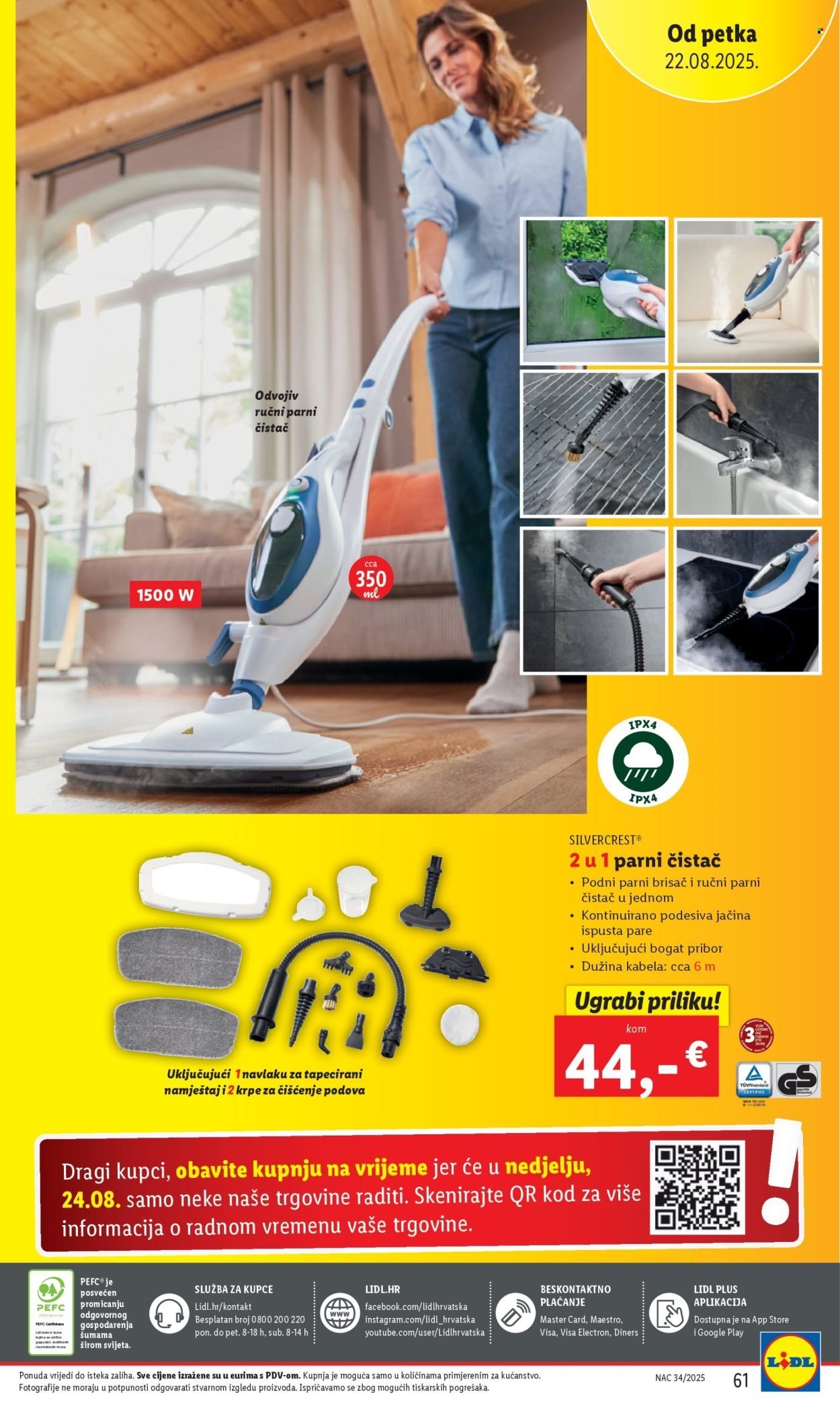 LIDL katalog - Od ponedeljka 18.08.2025.