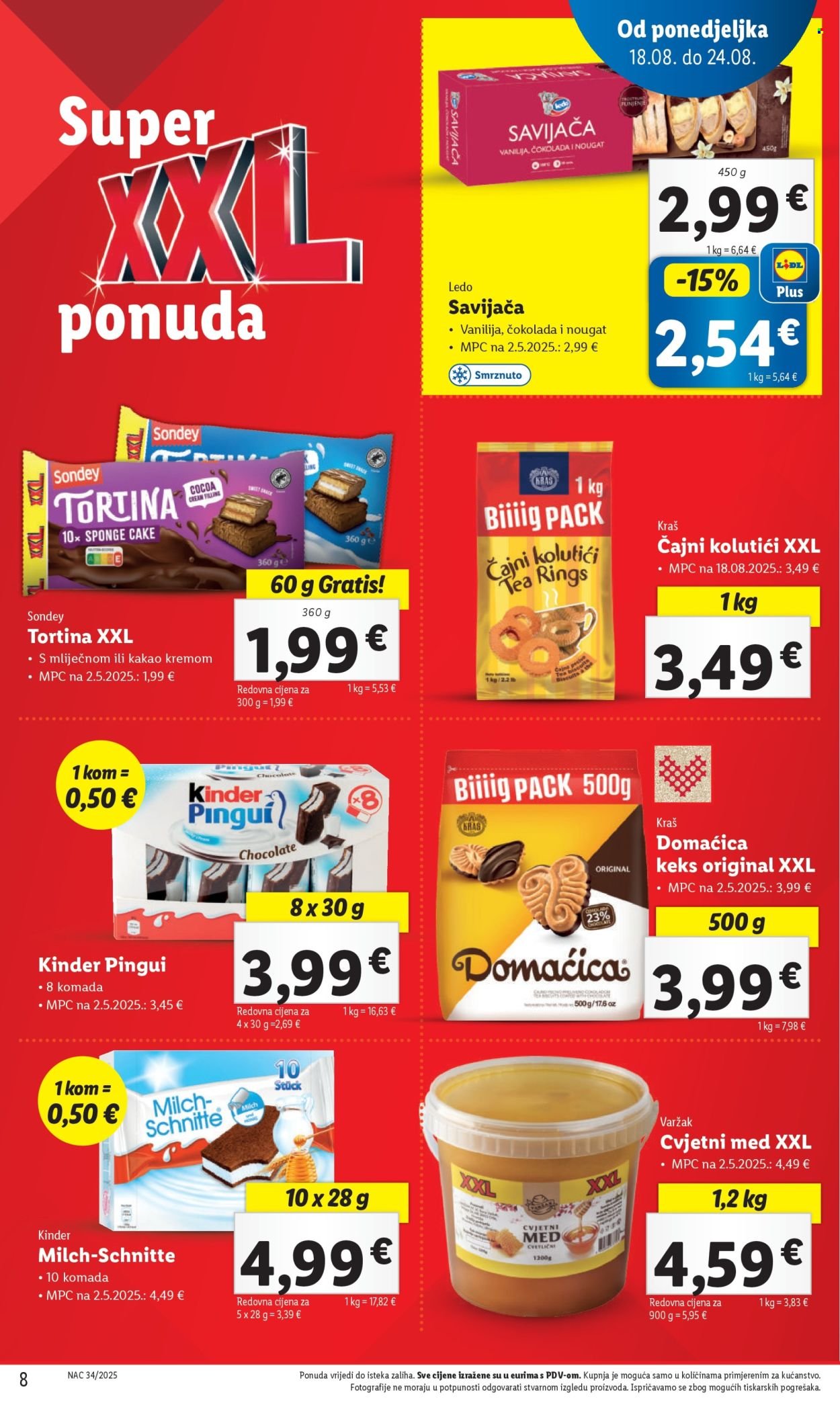 LIDL katalog - Od ponedeljka 18.08.2025.