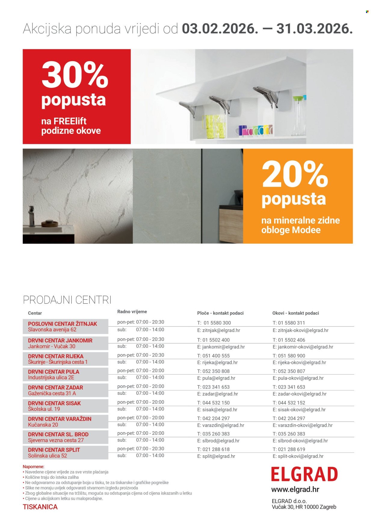 ELGRAD katalog - Od utorka 03.02.2026.