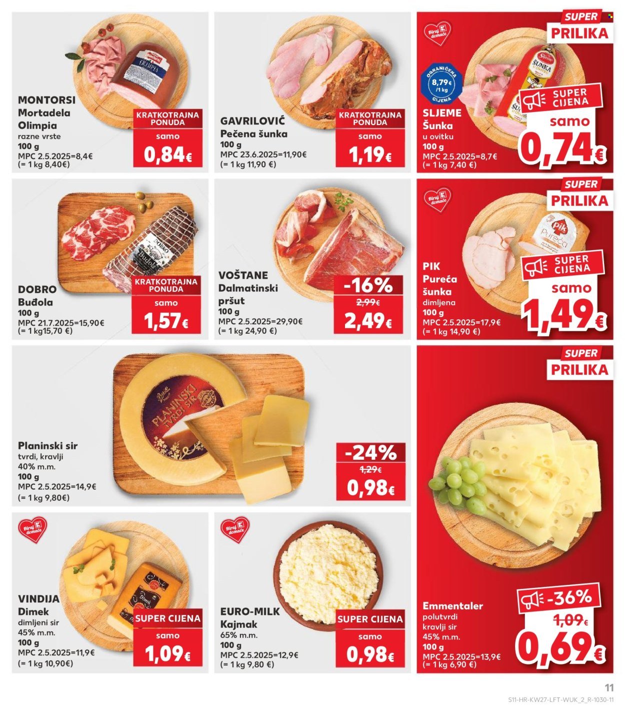 KAUFLAND katalog - ISTE CIJENE NA KOPNU I MORU