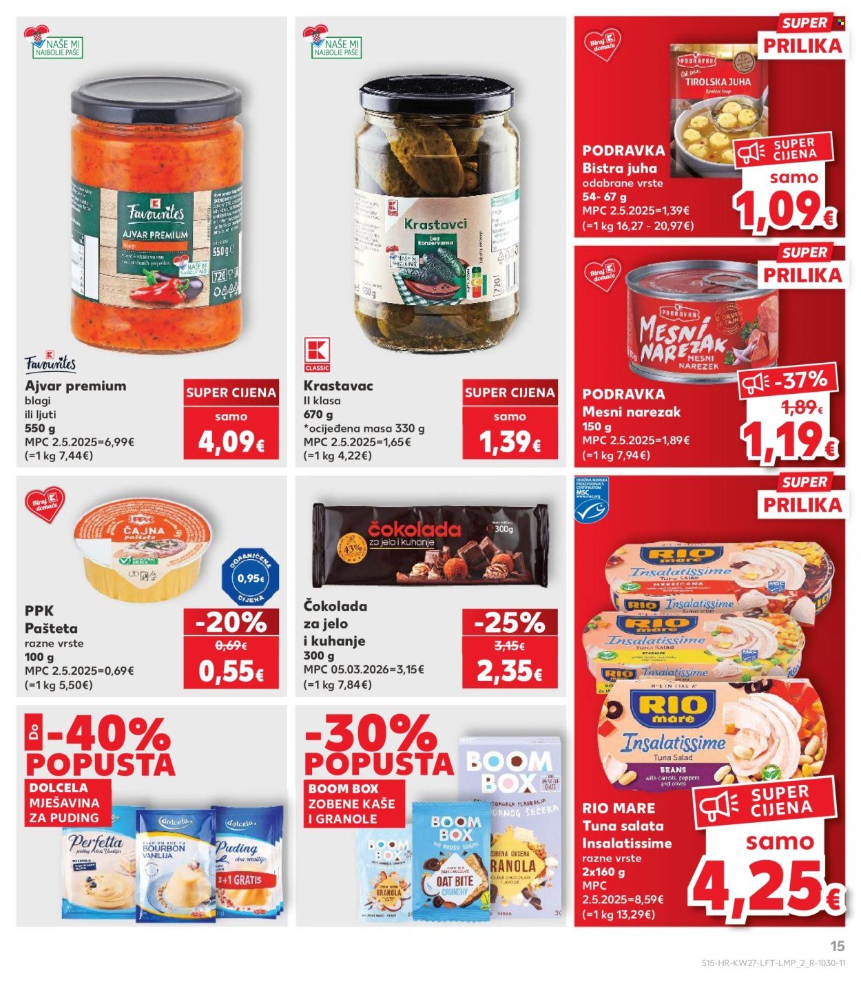 KAUFLAND katalog - ISTE CIJENE NA KOPNU I MORU