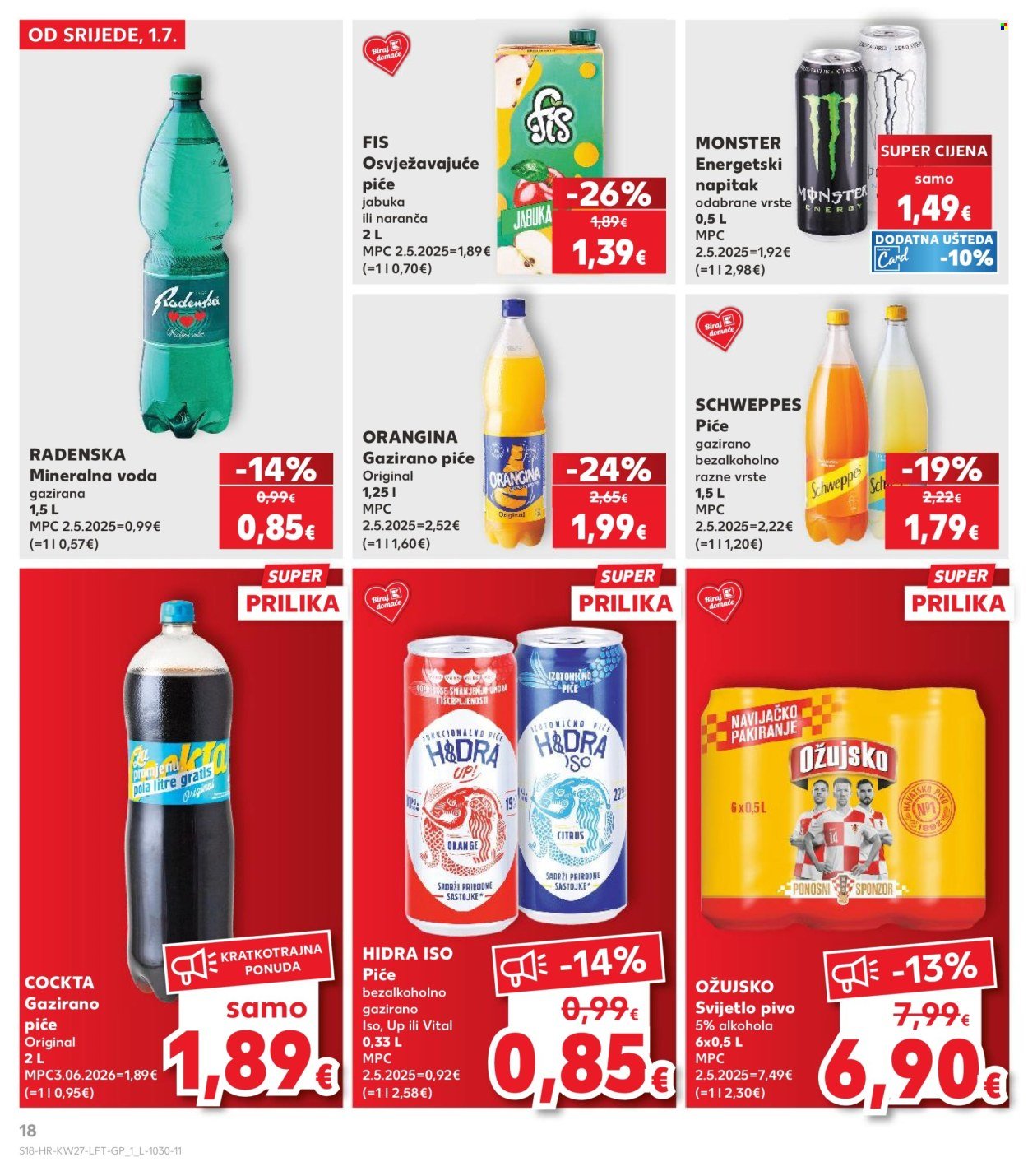 KAUFLAND katalog - ISTE CIJENE NA KOPNU I MORU
