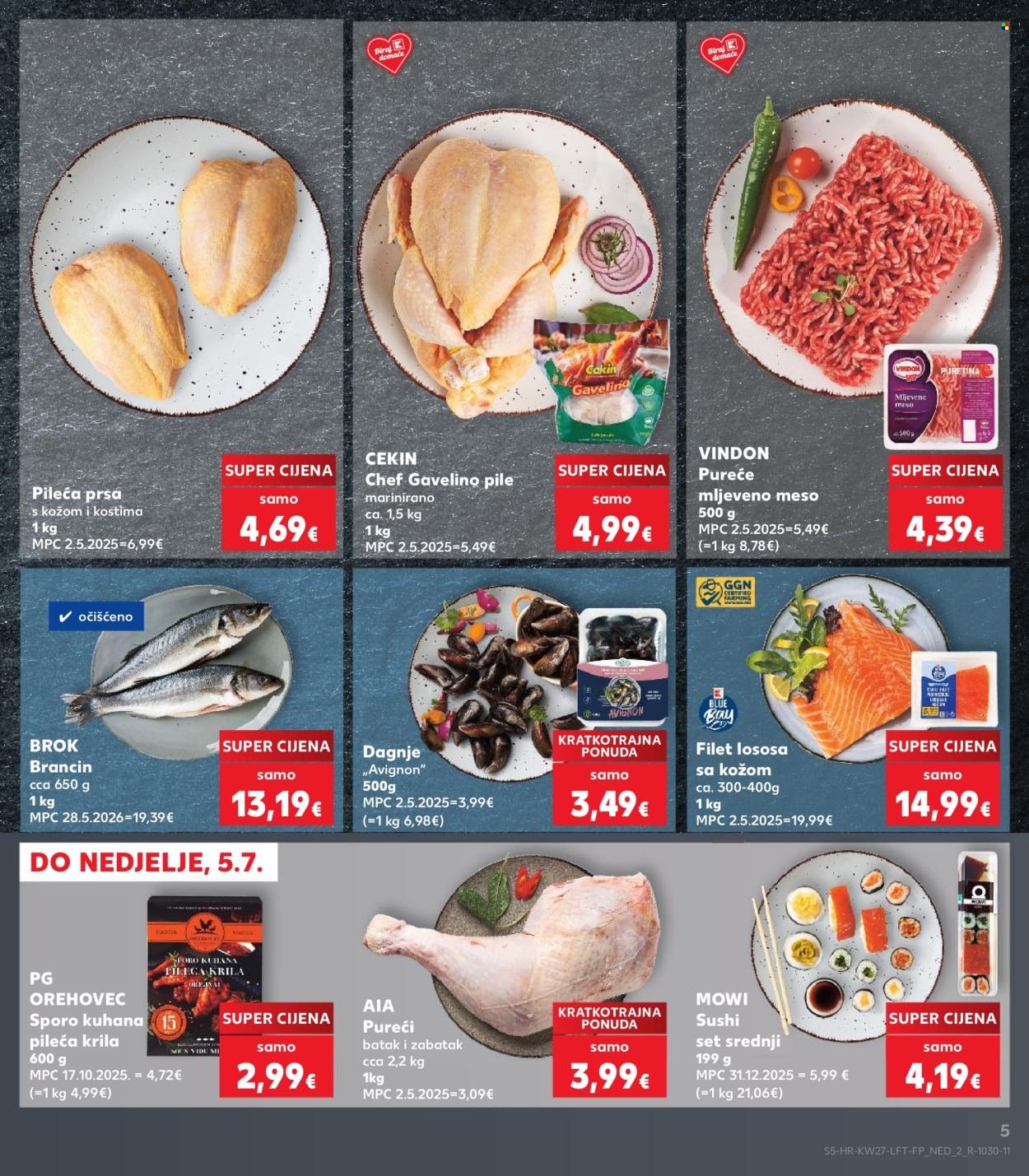 KAUFLAND katalog - ISTE CIJENE NA KOPNU I MORU