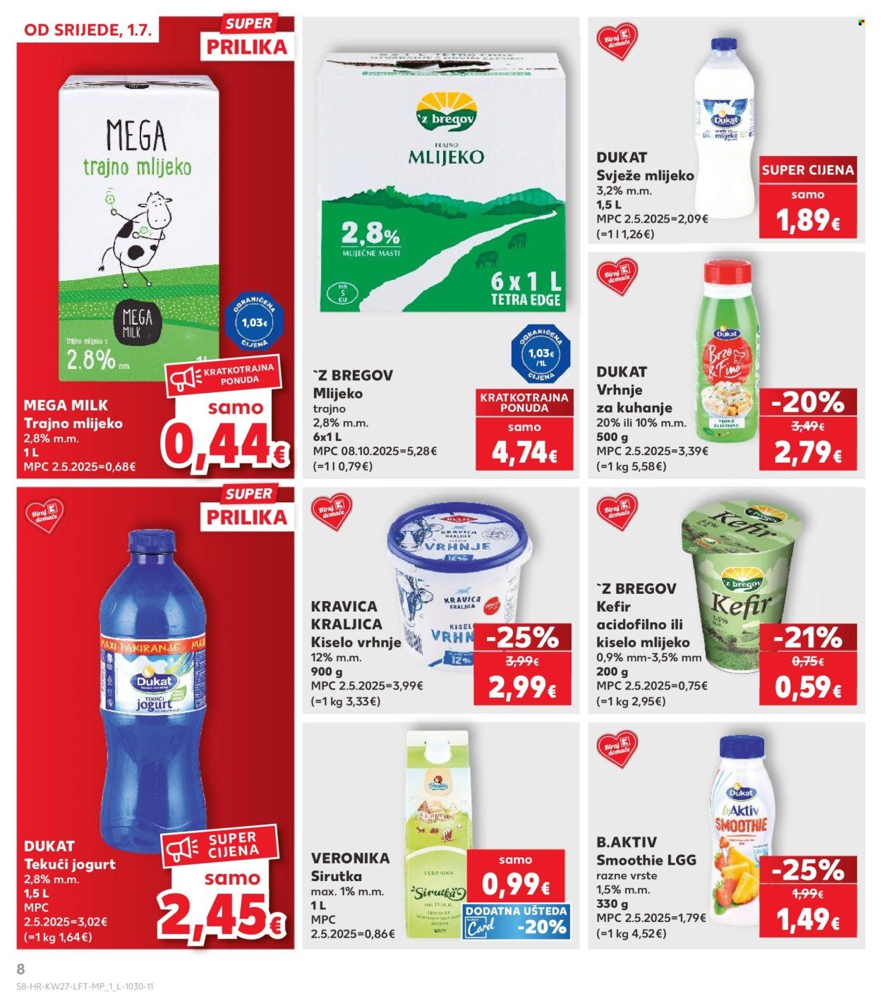 KAUFLAND katalog - ISTE CIJENE NA KOPNU I MORU