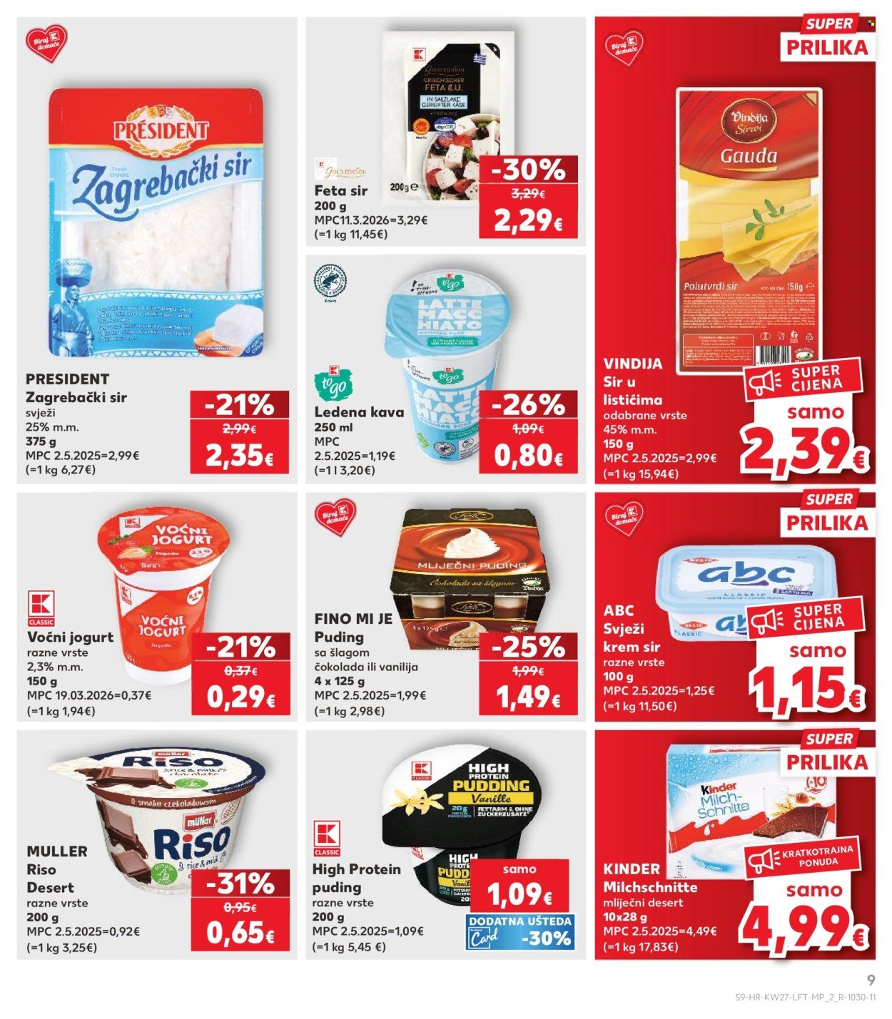 KAUFLAND katalog - ISTE CIJENE NA KOPNU I MORU