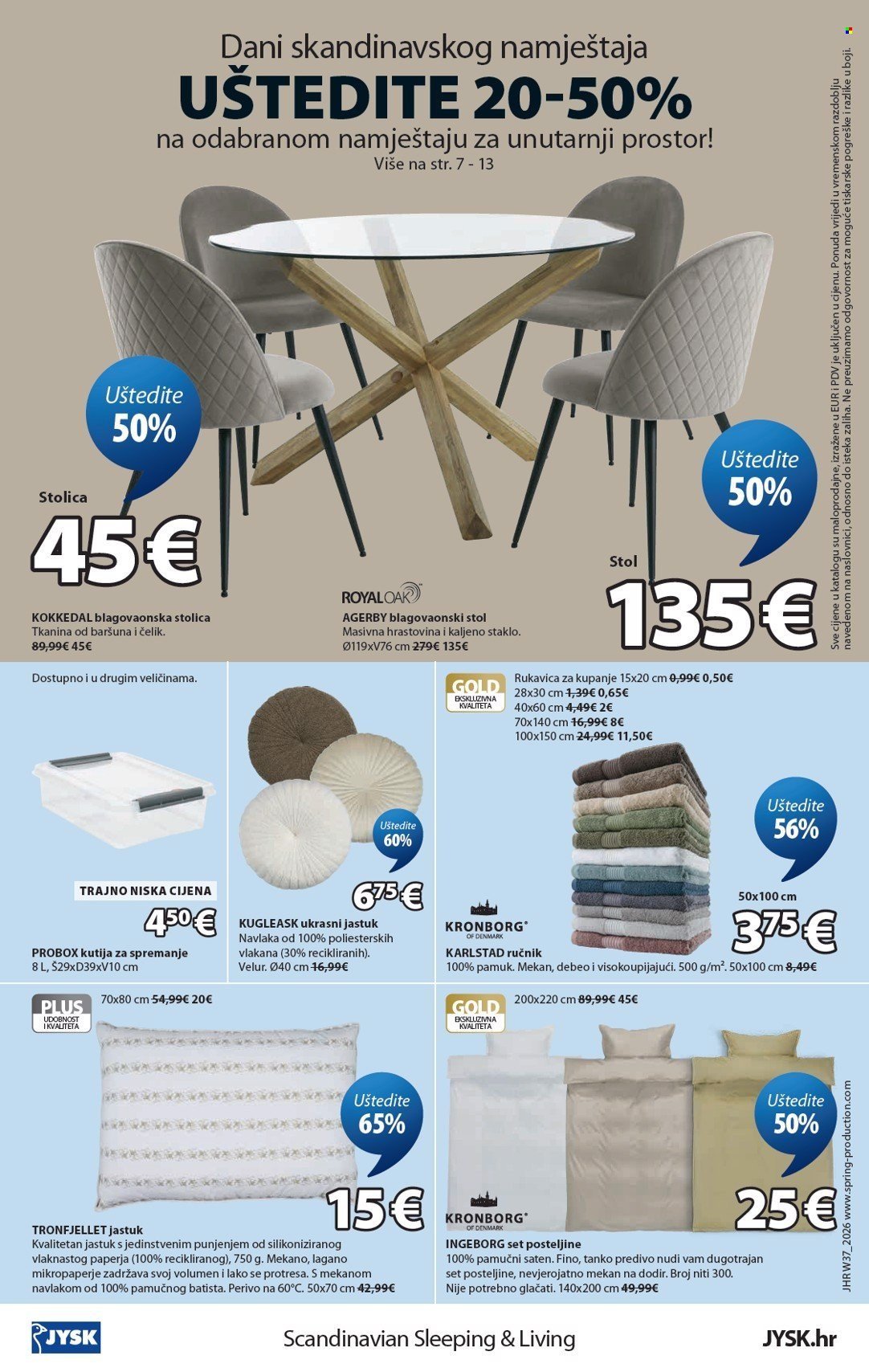 JYSK katalog - Tjedne ponude