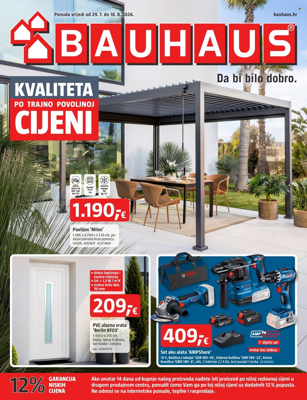 BAUHAUS katalog - KVALITETA PO TRAJNO POVOLJNOJ CIJENI