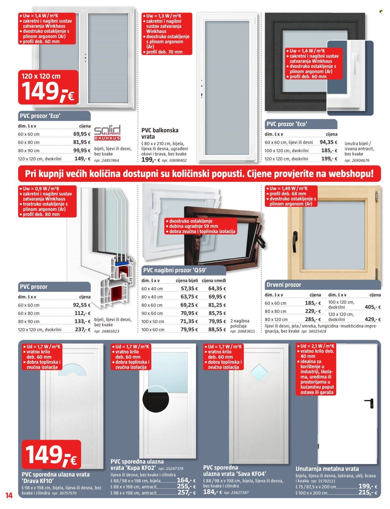 BAUHAUS katalog - KVALITETA PO TRAJNO POVOLJNOJ CIJENI