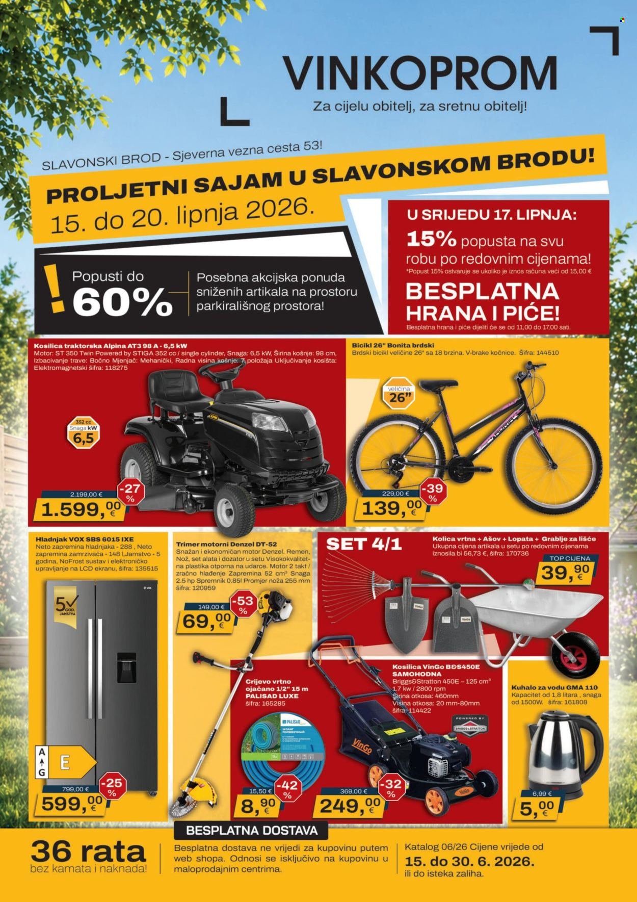 VINKOPROM katalog - Od ponedeljka 15.06.2026.