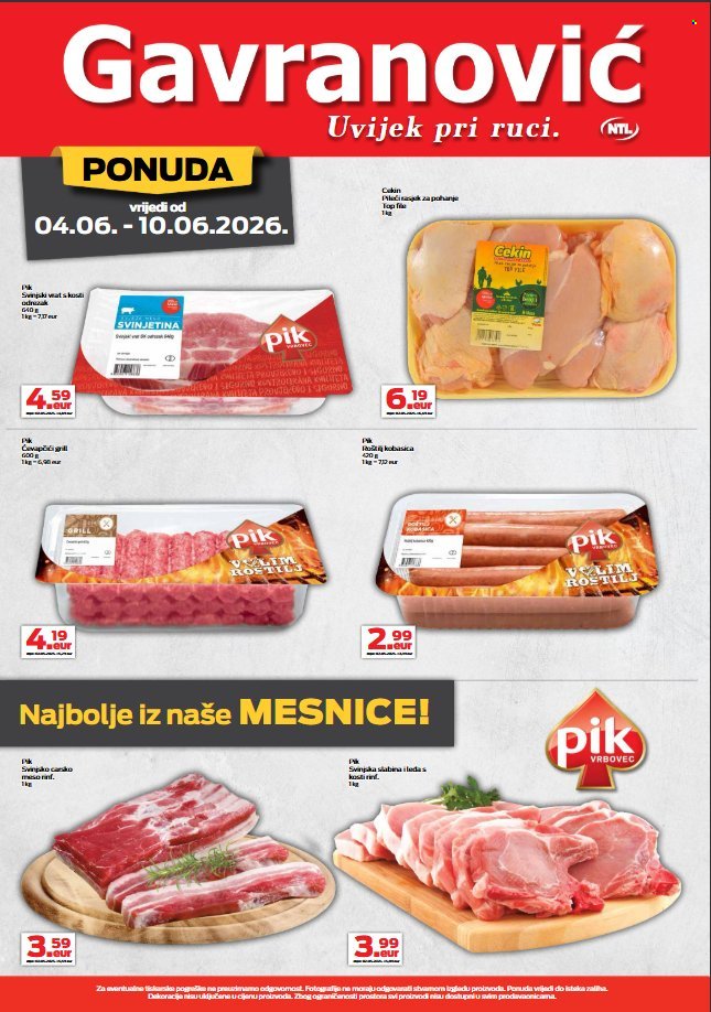 GAVRANOVIĆ katalog - Od četvrtka 04.06.2026.