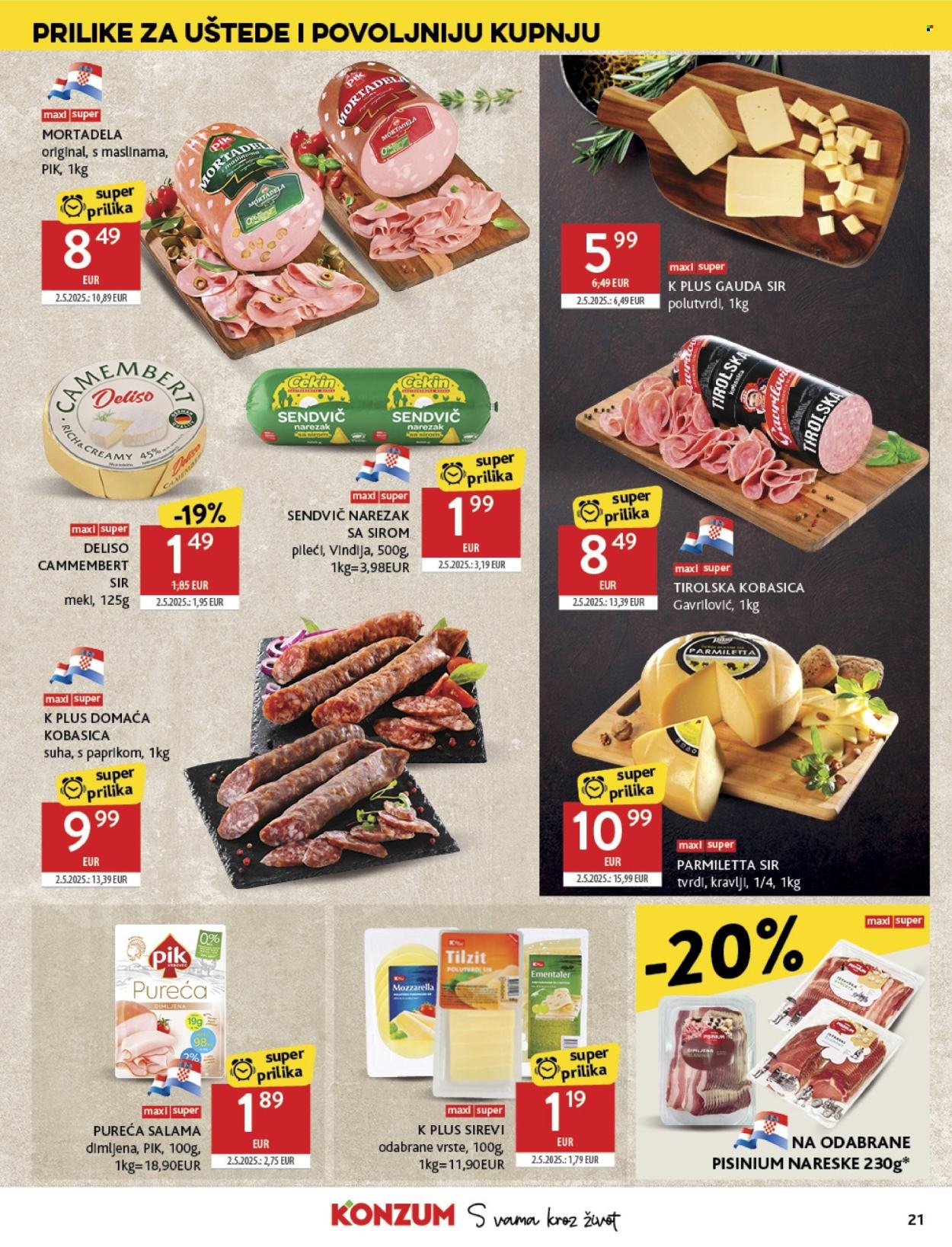 KONZUM katalog - Od srijede 06.08.2025.