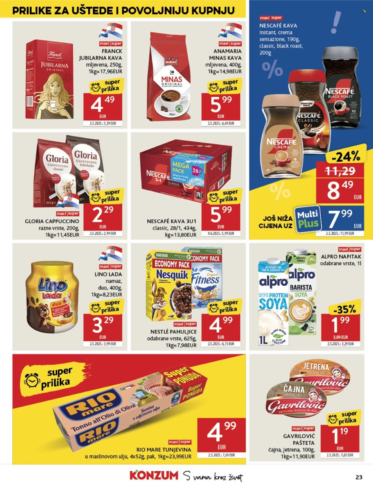 KONZUM katalog - Od srijede 06.08.2025.