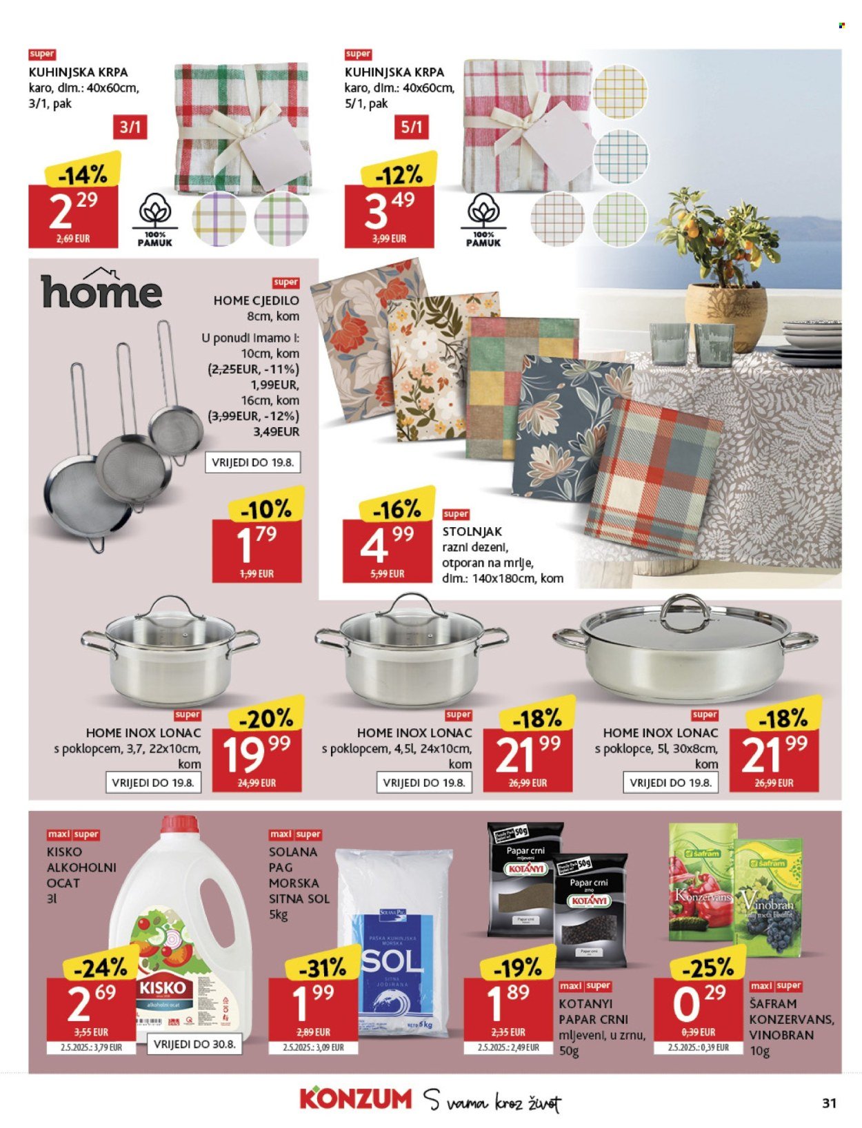 KONZUM katalog - Od srijede 06.08.2025.