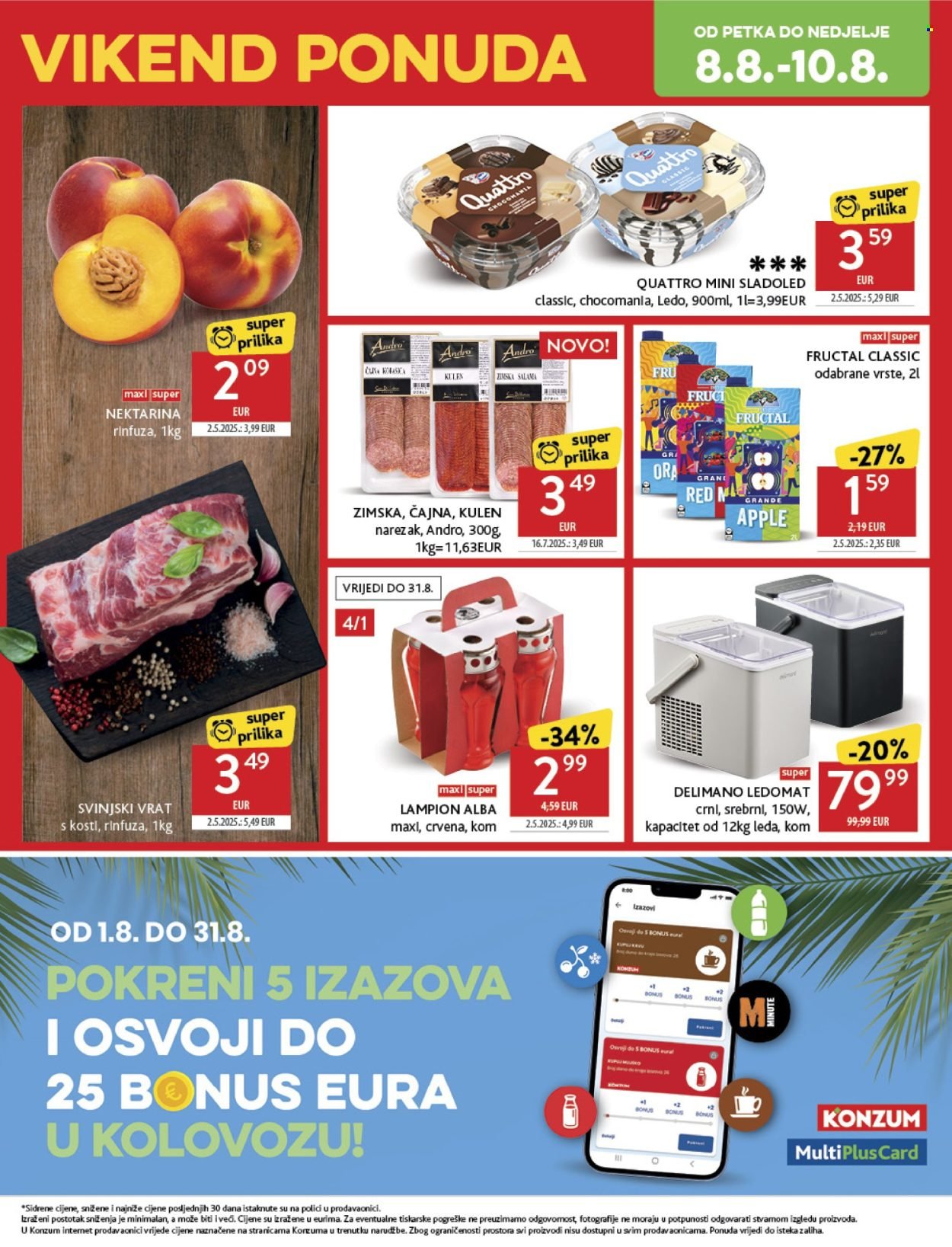 KONZUM katalog - Od srijede 06.08.2025.