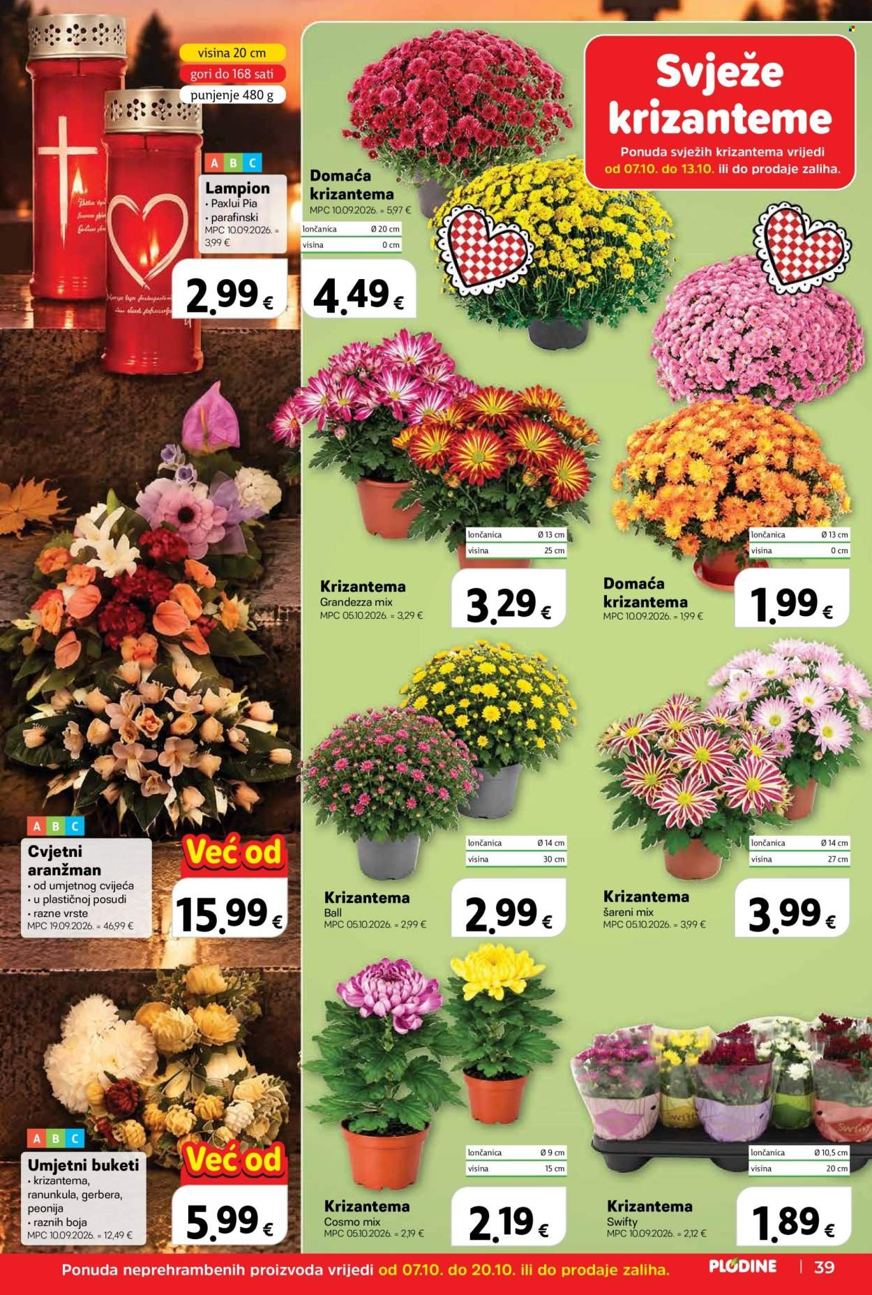 PLODINE katalog - Od srijede 07.10.2026.