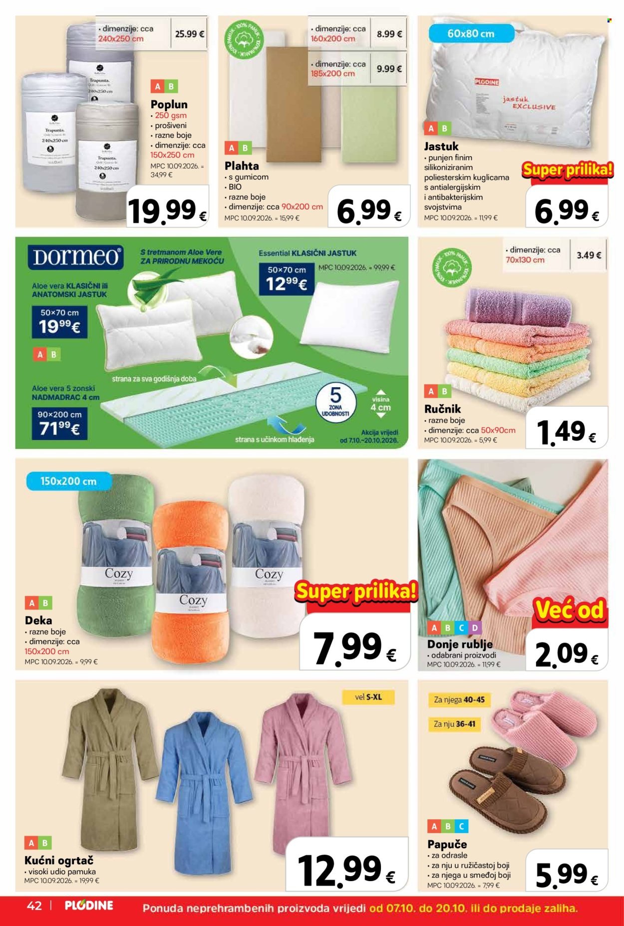 PLODINE katalog - Od srijede 07.10.2026.