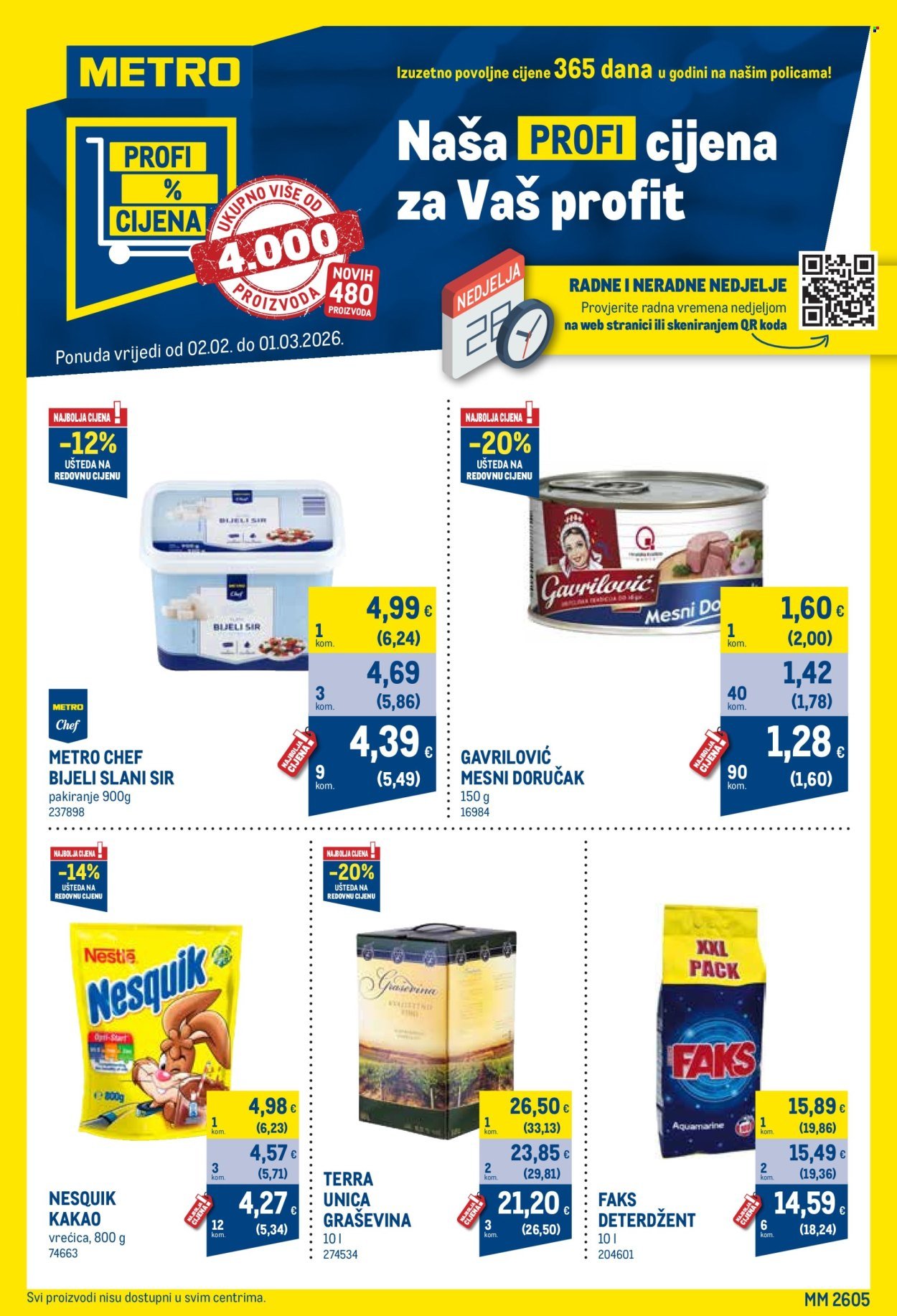 METRO katalog - Profi cijena