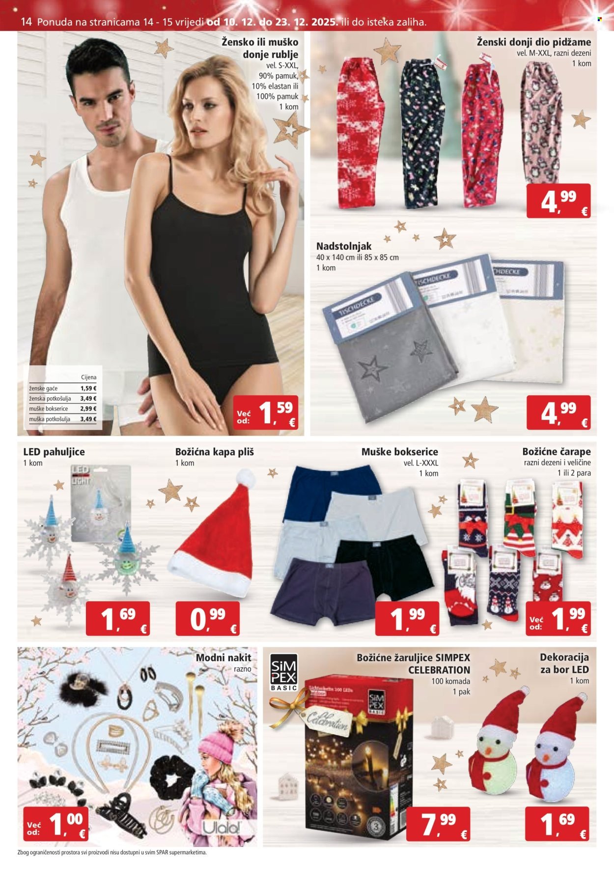 SPAR katalog - Od srijede 10.12.2025.