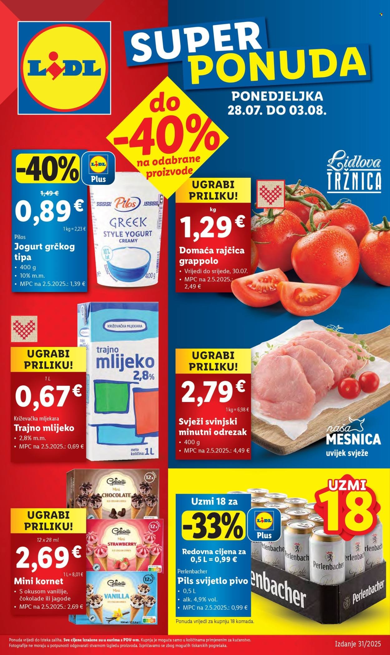 LIDL katalog - Od ponedeljka 28.07.2025.