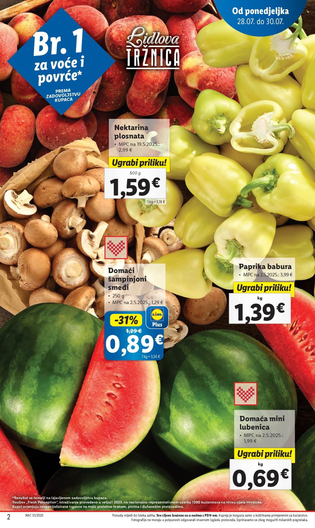 LIDL katalog - Od ponedeljka 28.07.2025.