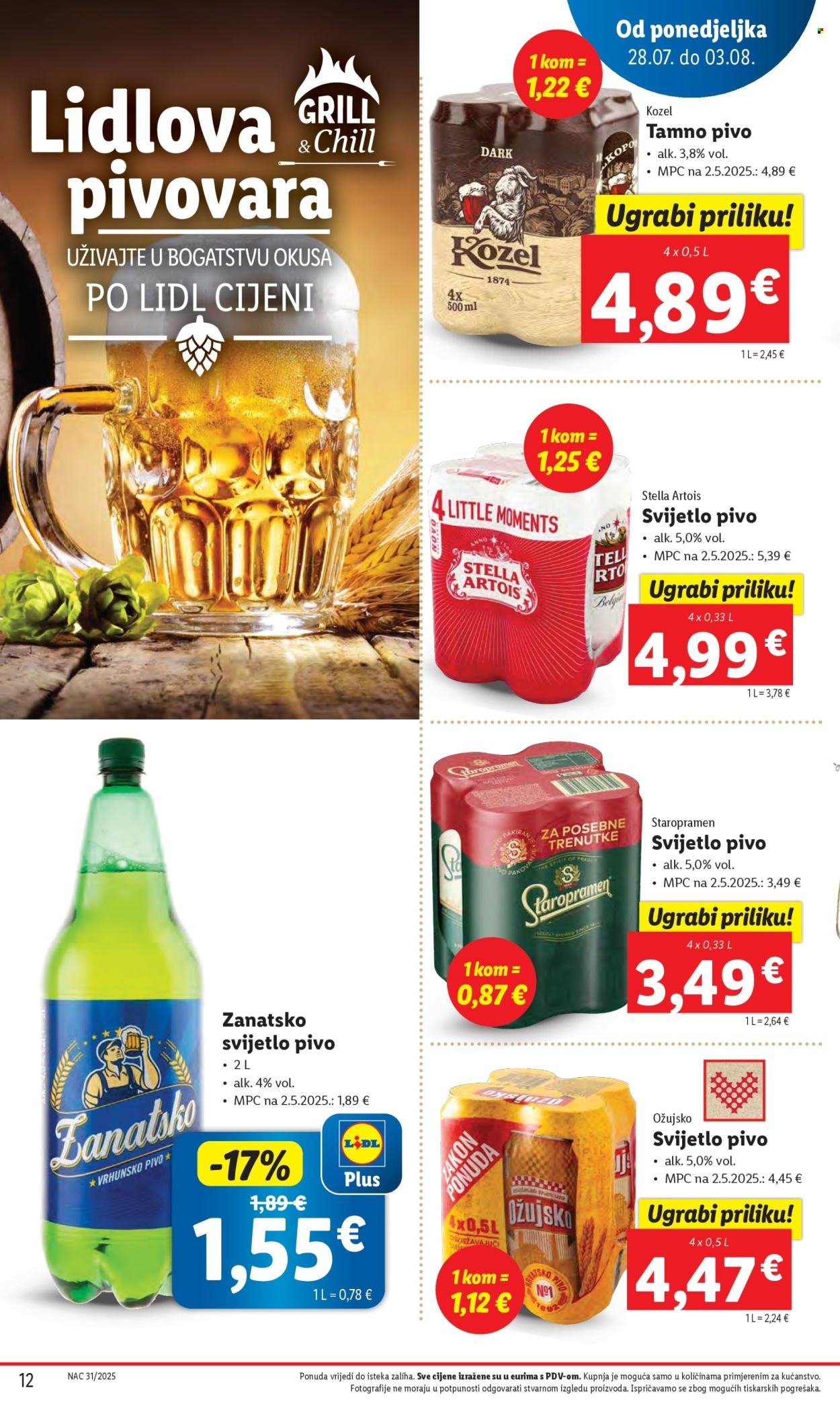 LIDL katalog - Od ponedeljka 28.07.2025.