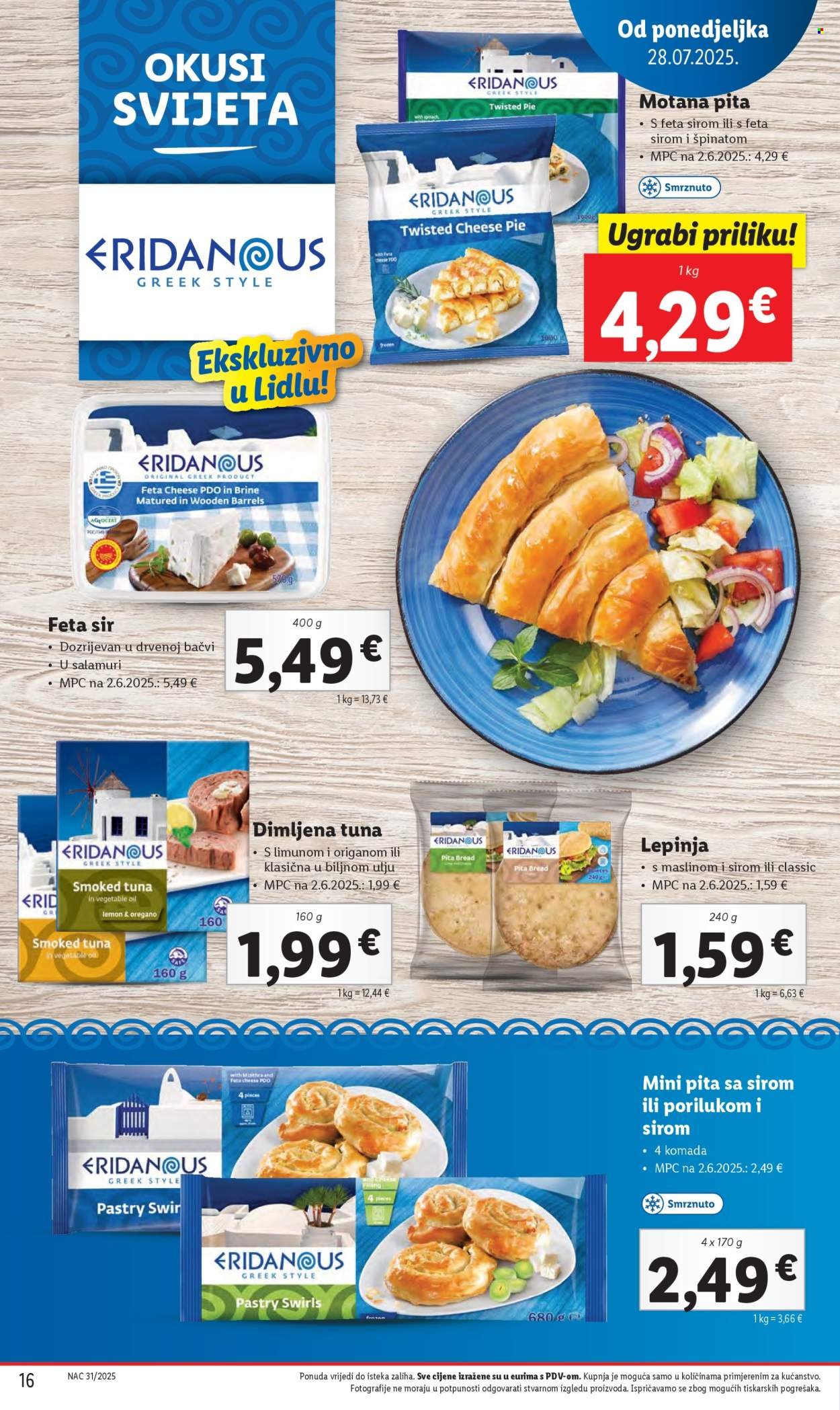 LIDL katalog - Od ponedeljka 28.07.2025.