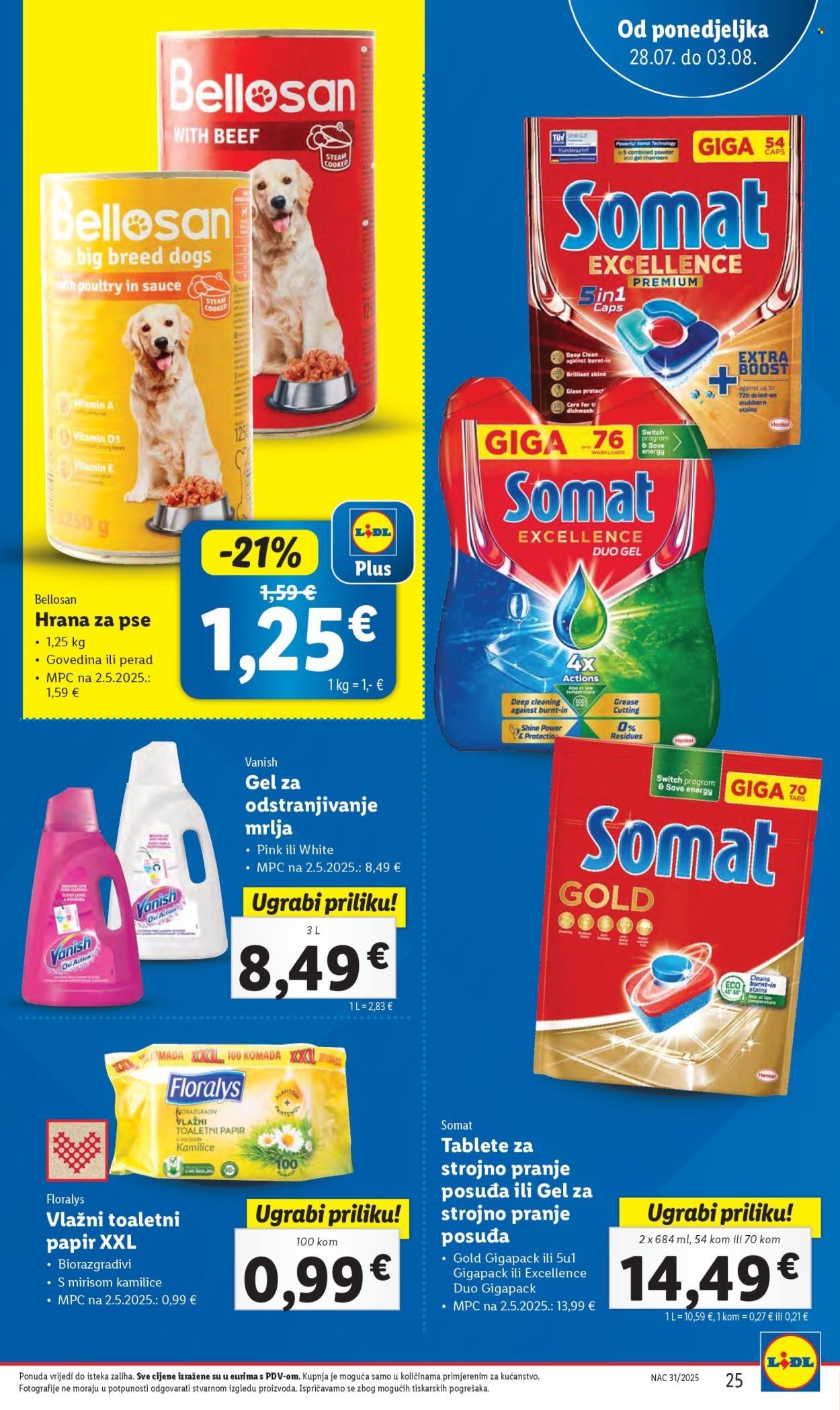 LIDL katalog - Od ponedeljka 28.07.2025.