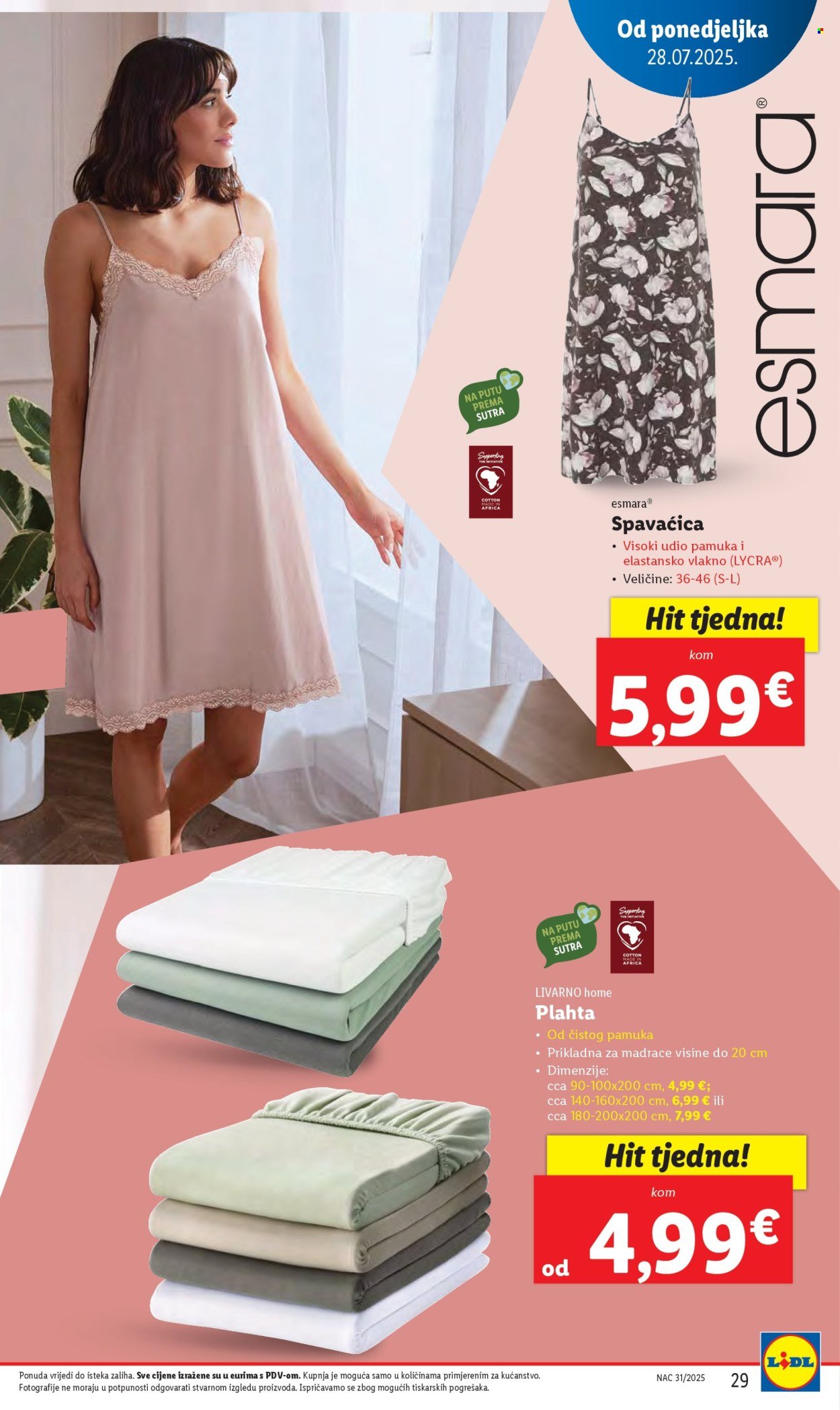 LIDL katalog - Od ponedeljka 28.07.2025.