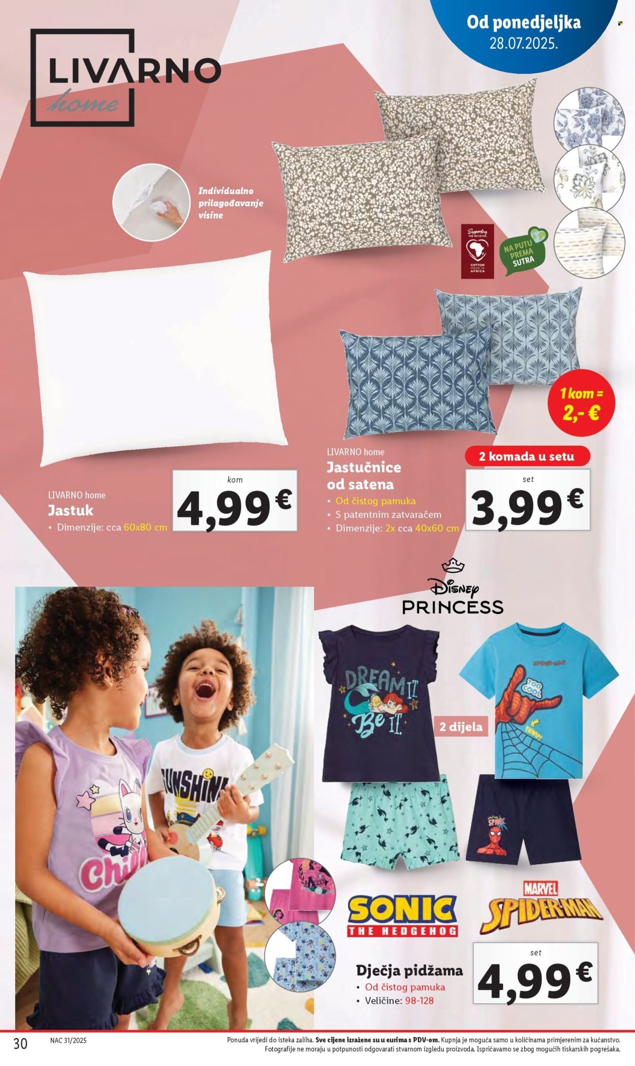 LIDL katalog - Od ponedeljka 28.07.2025.