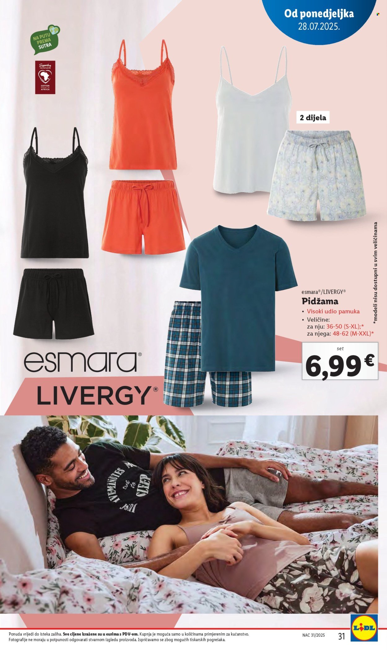 LIDL katalog - Od ponedeljka 28.07.2025.
