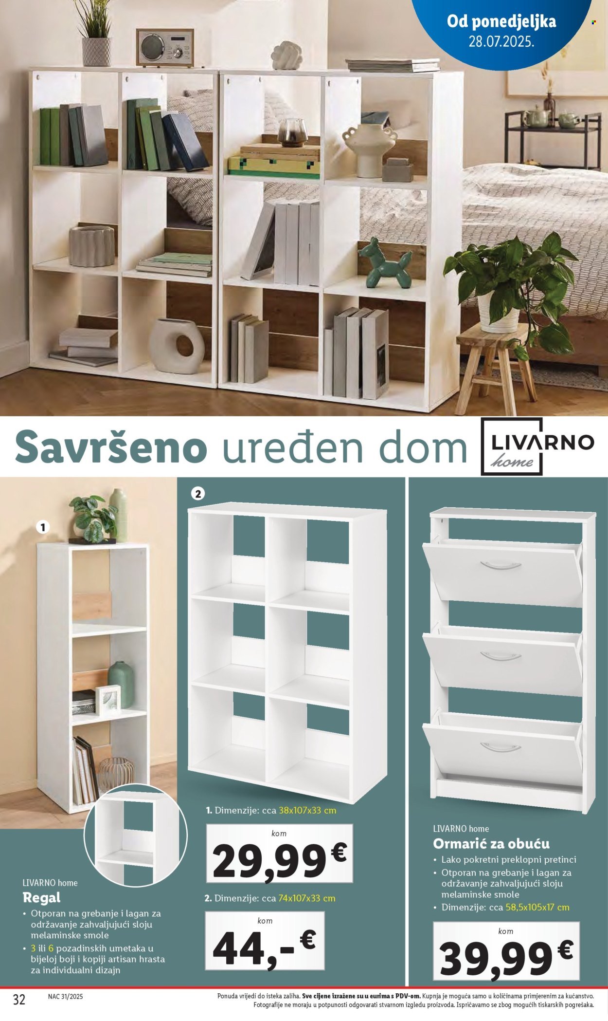 LIDL katalog - Od ponedeljka 28.07.2025.