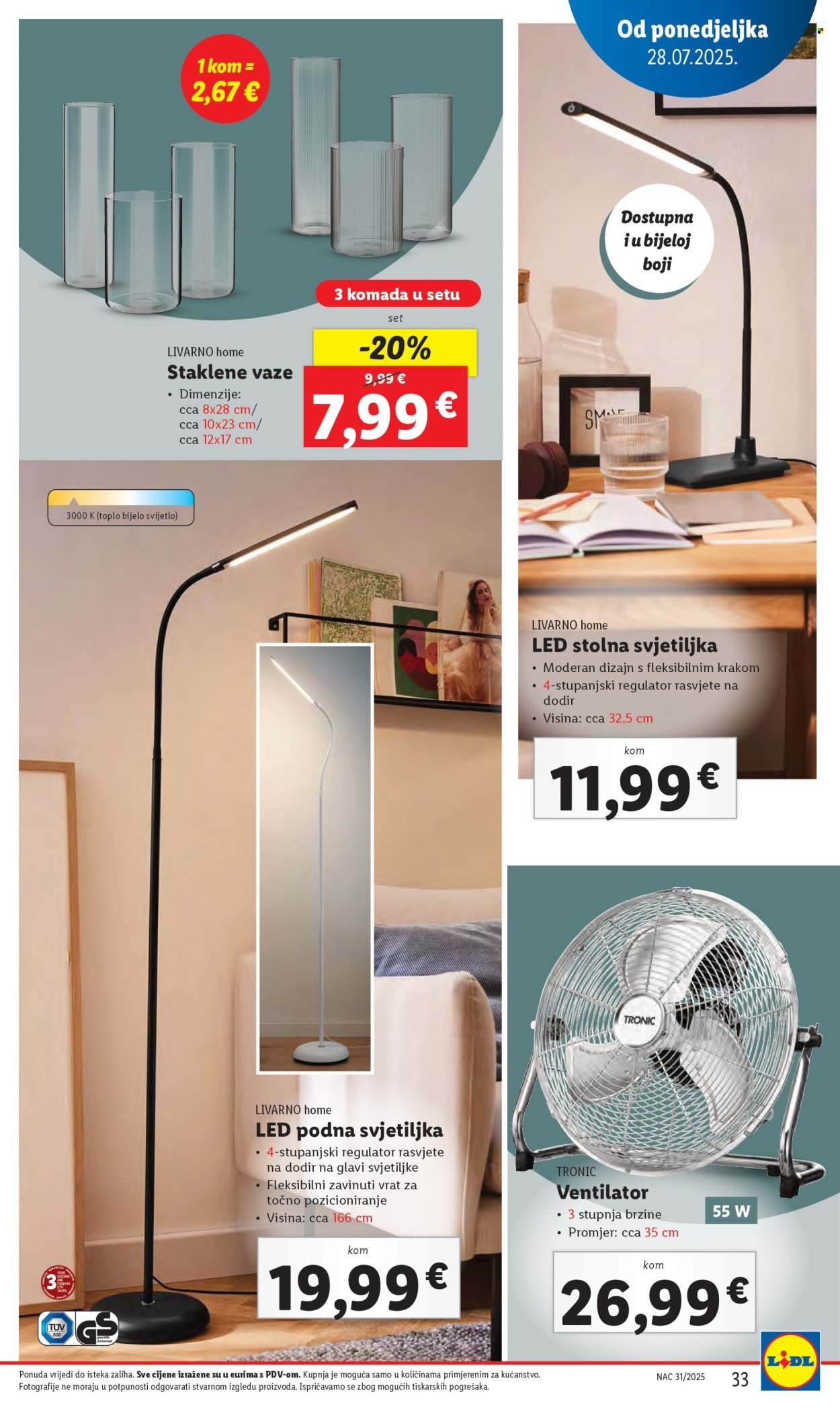 LIDL katalog - Od ponedeljka 28.07.2025.