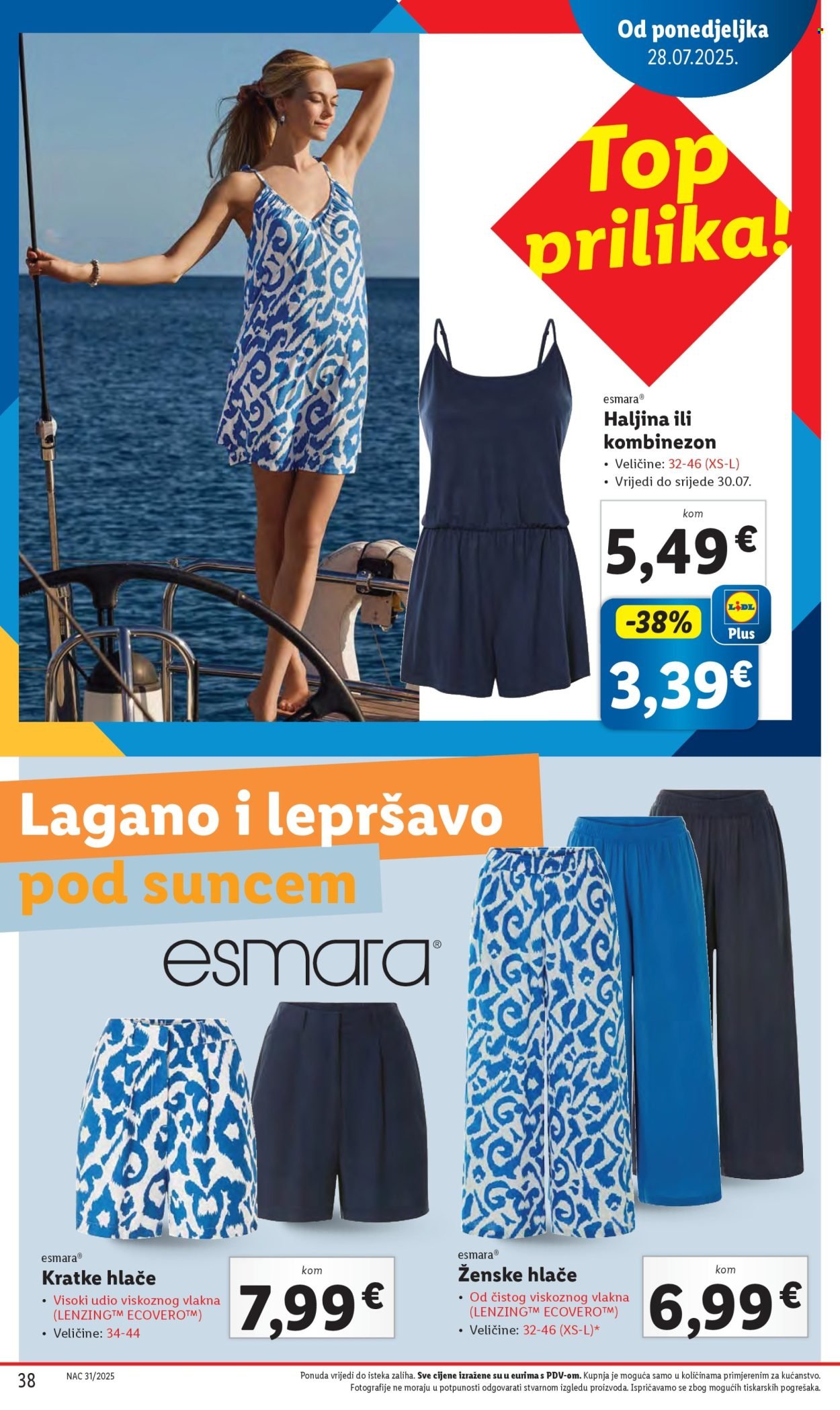 LIDL katalog - Od ponedeljka 28.07.2025.