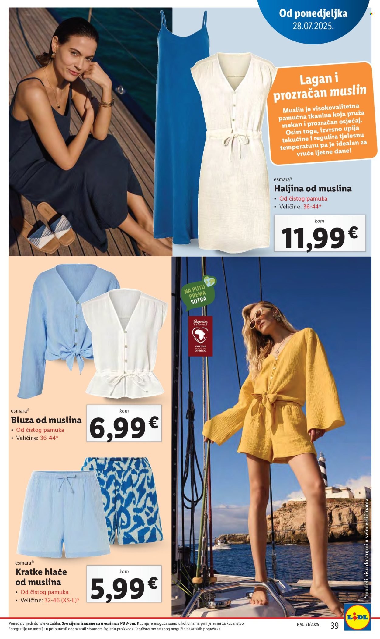 LIDL katalog - Od ponedeljka 28.07.2025.