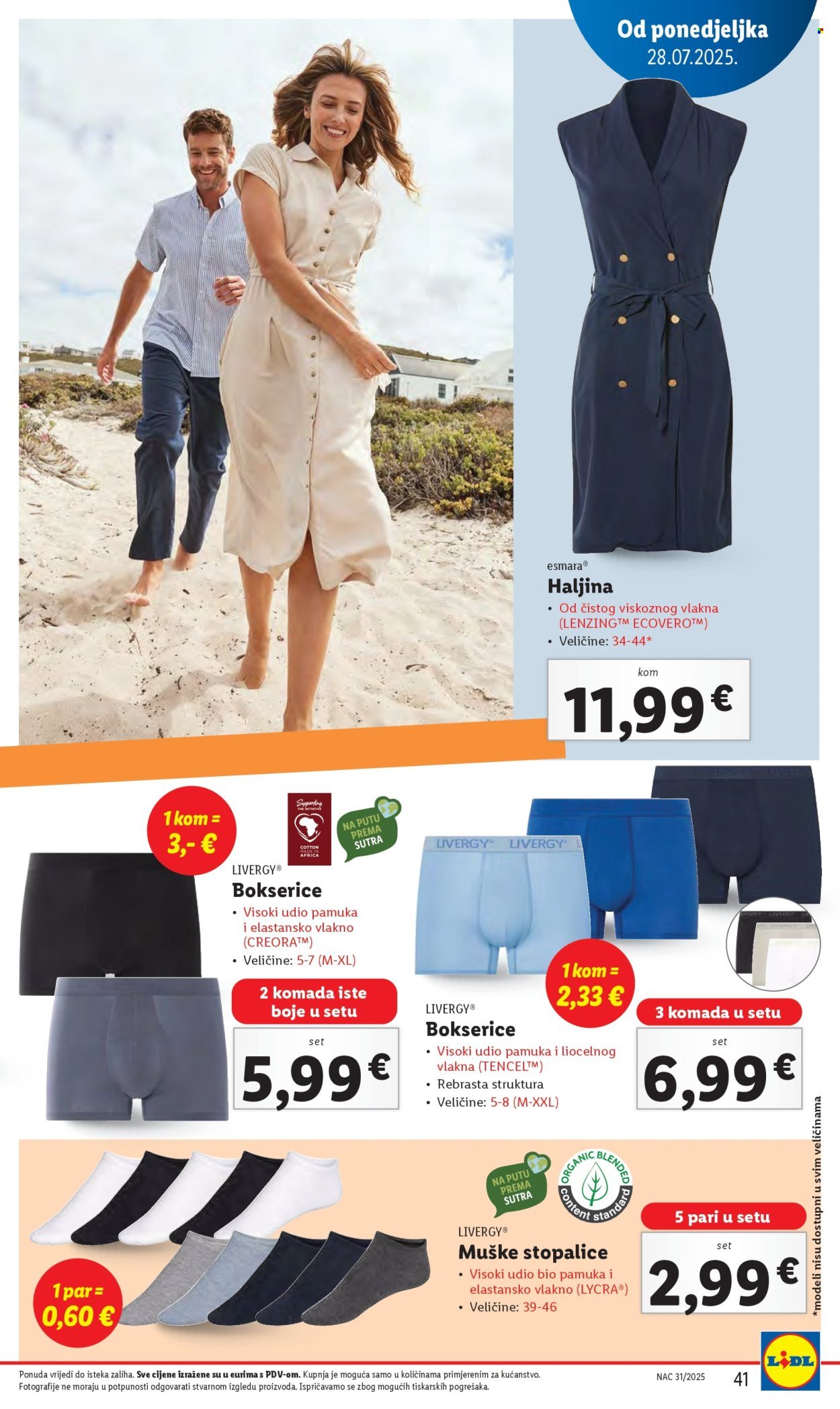 LIDL katalog - Od ponedeljka 28.07.2025.