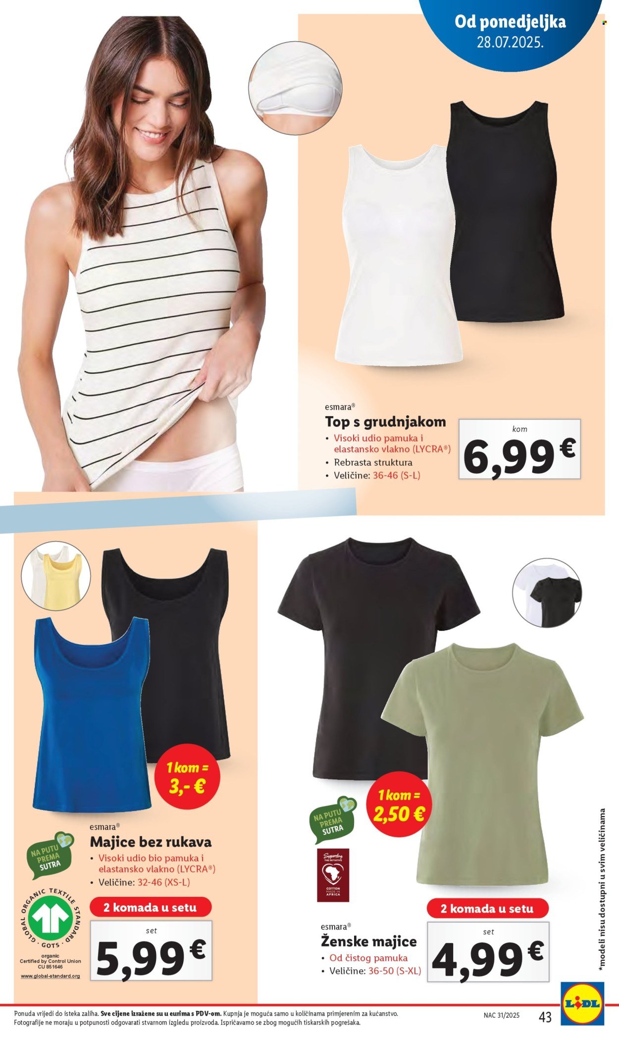 LIDL katalog - Od ponedeljka 28.07.2025.