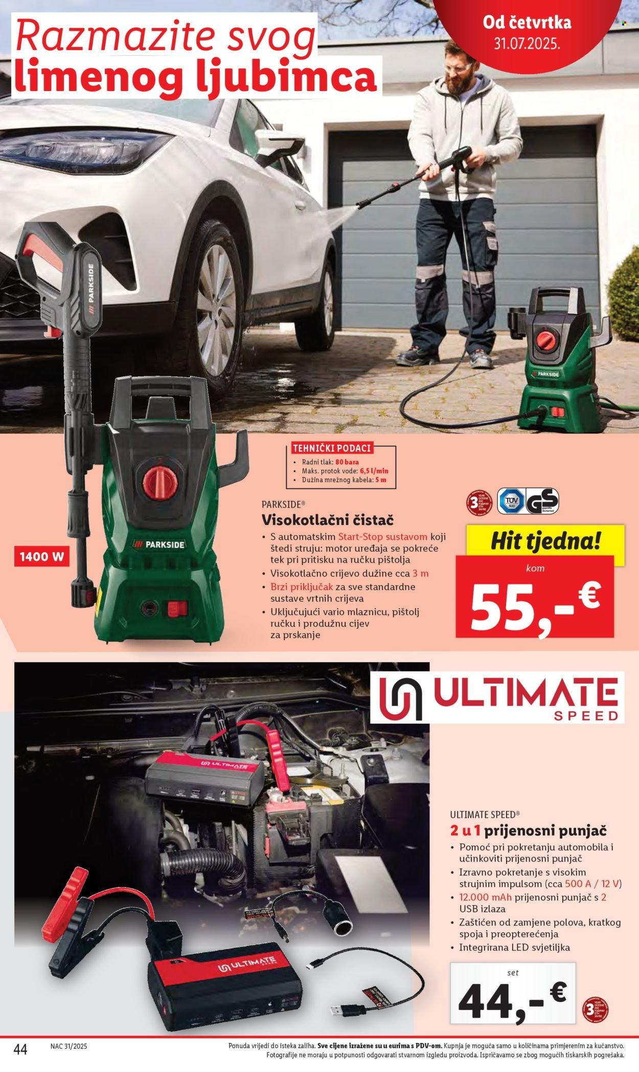 LIDL katalog - Od ponedeljka 28.07.2025.