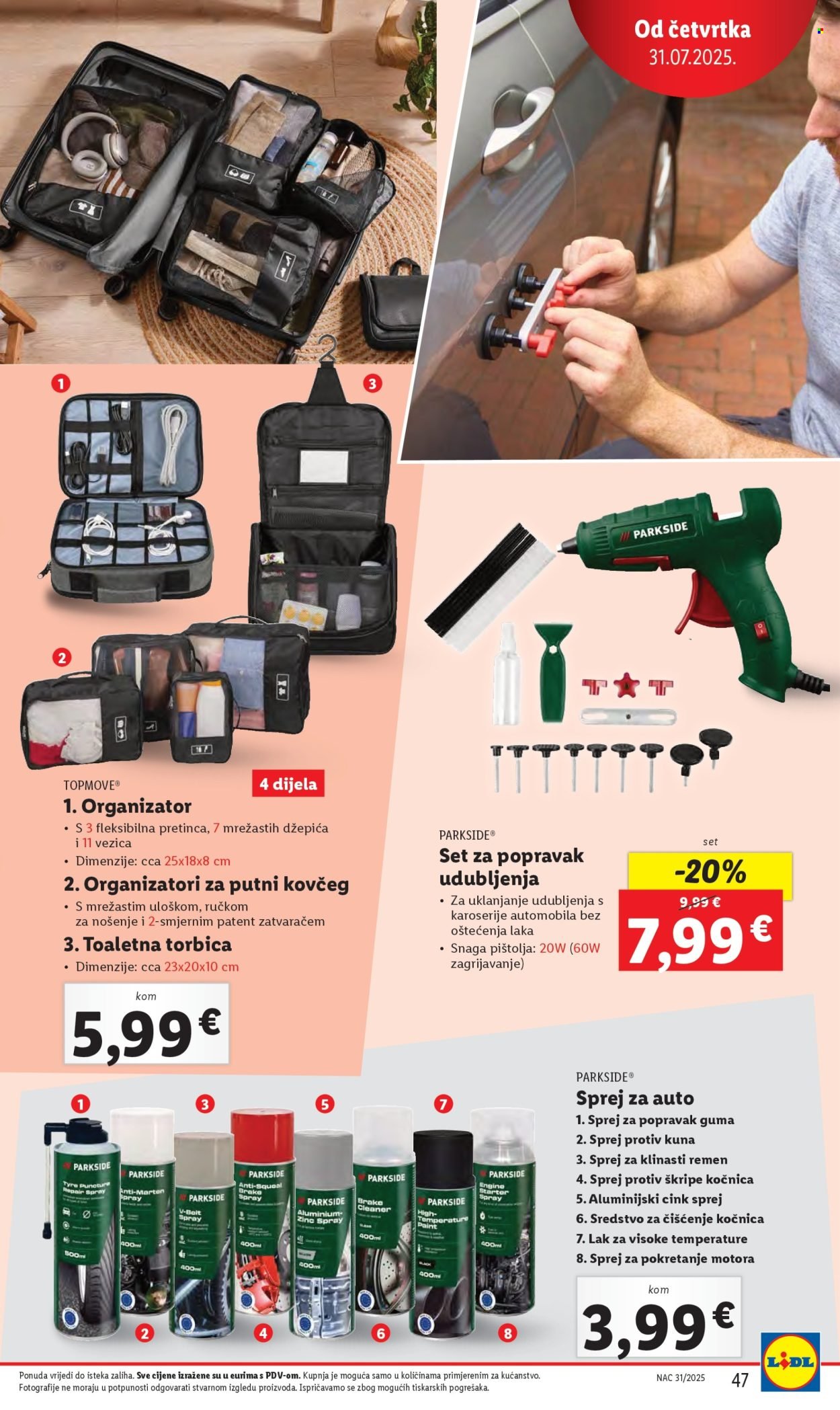 LIDL katalog - Od ponedeljka 28.07.2025.