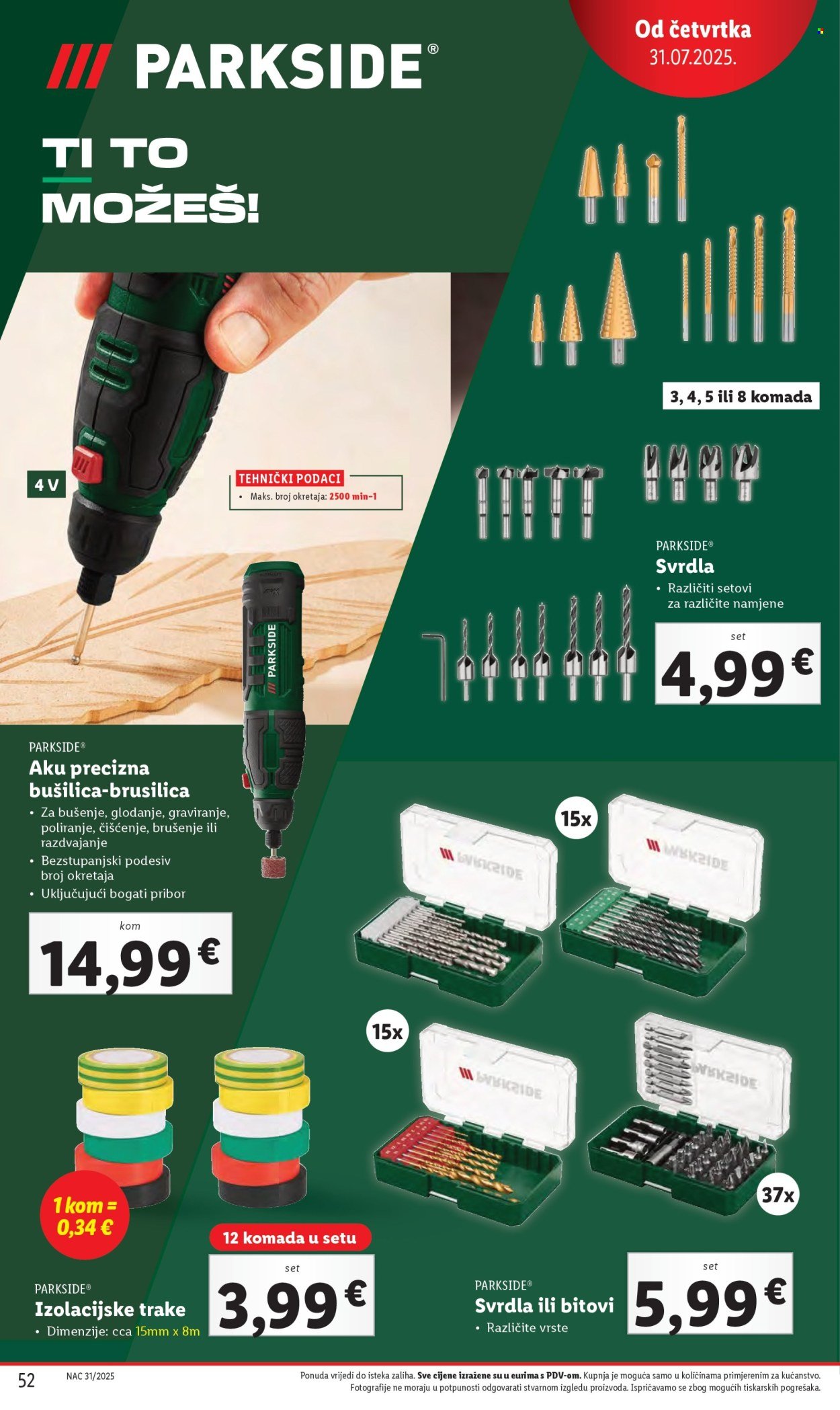 LIDL katalog - Od ponedeljka 28.07.2025.