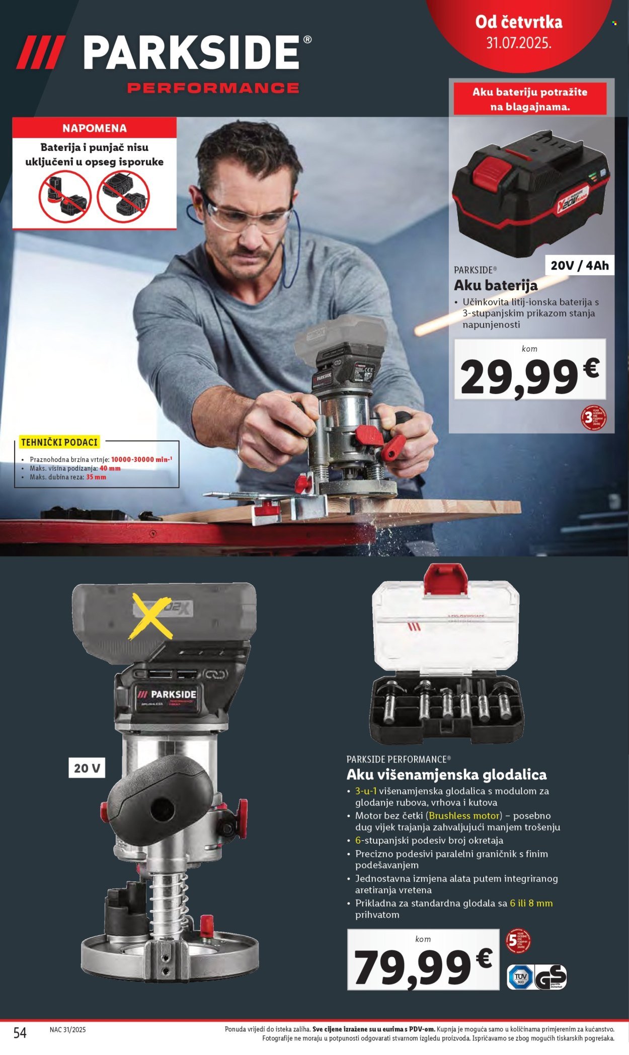 LIDL katalog - Od ponedeljka 28.07.2025.