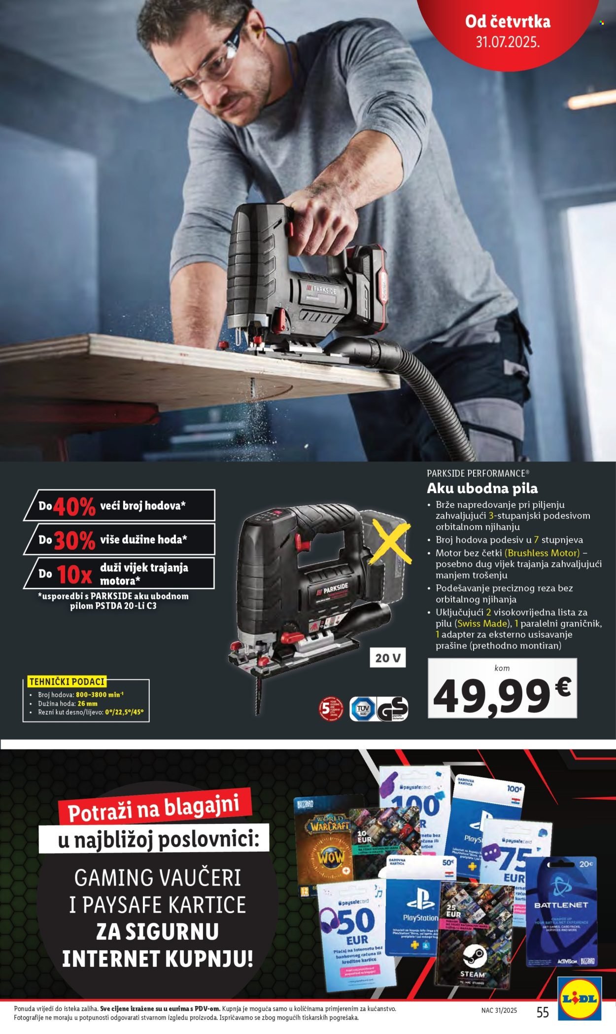 LIDL katalog - Od ponedeljka 28.07.2025.