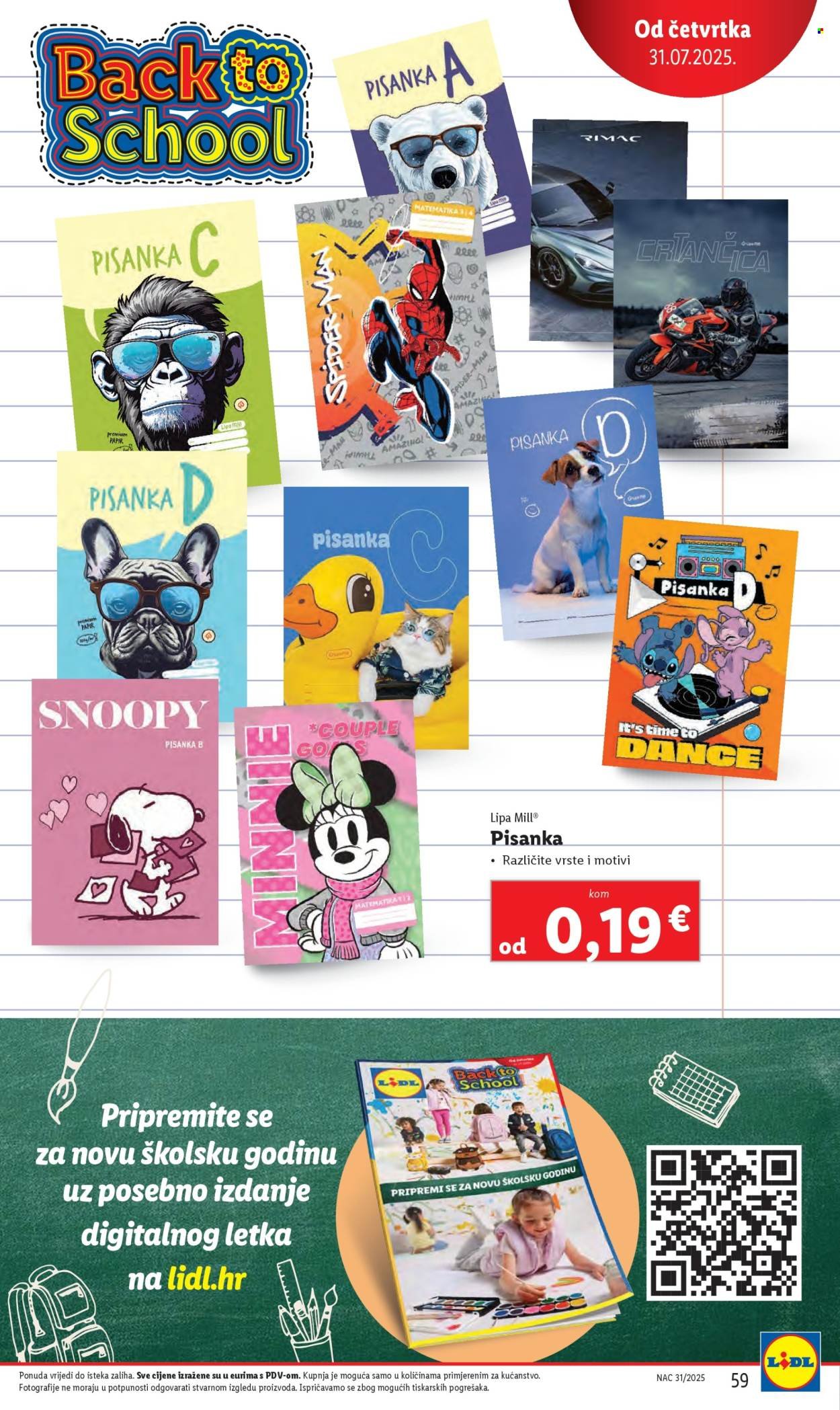 LIDL katalog - Od ponedeljka 28.07.2025.
