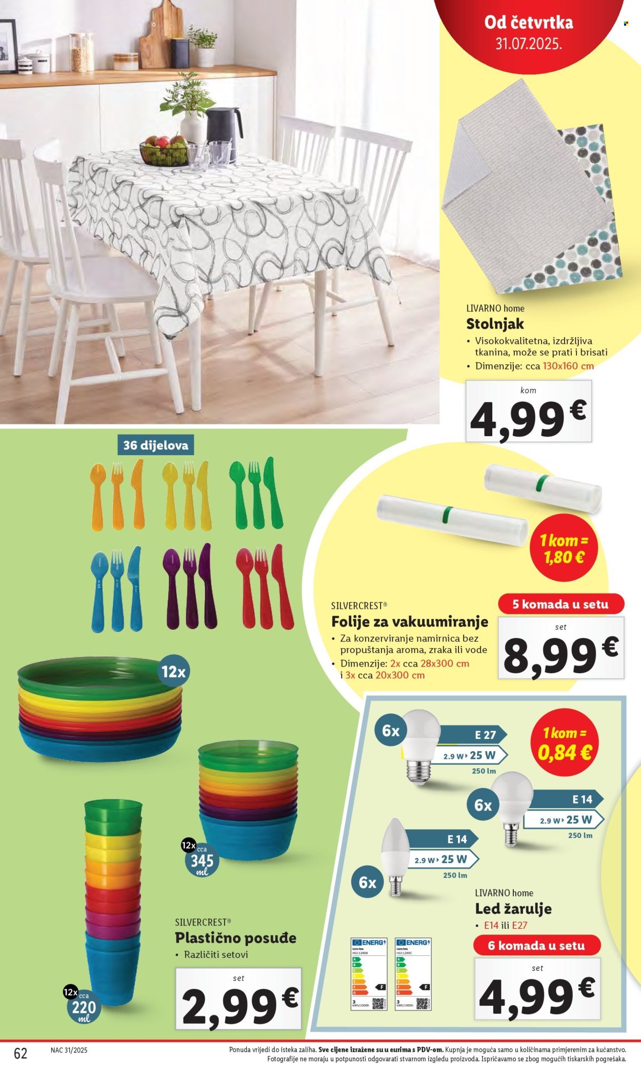 LIDL katalog - Od ponedeljka 28.07.2025.