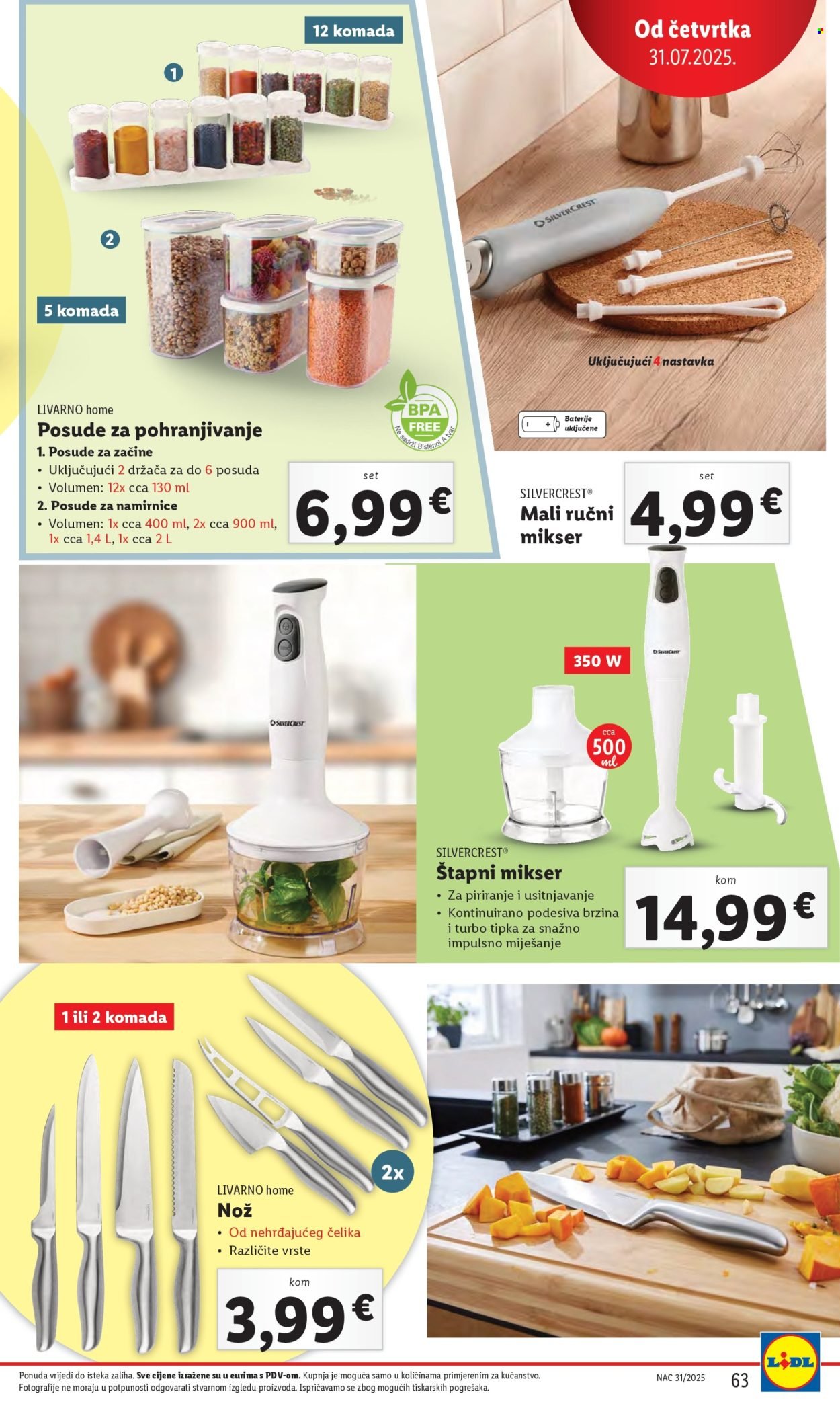 LIDL katalog - Od ponedeljka 28.07.2025.