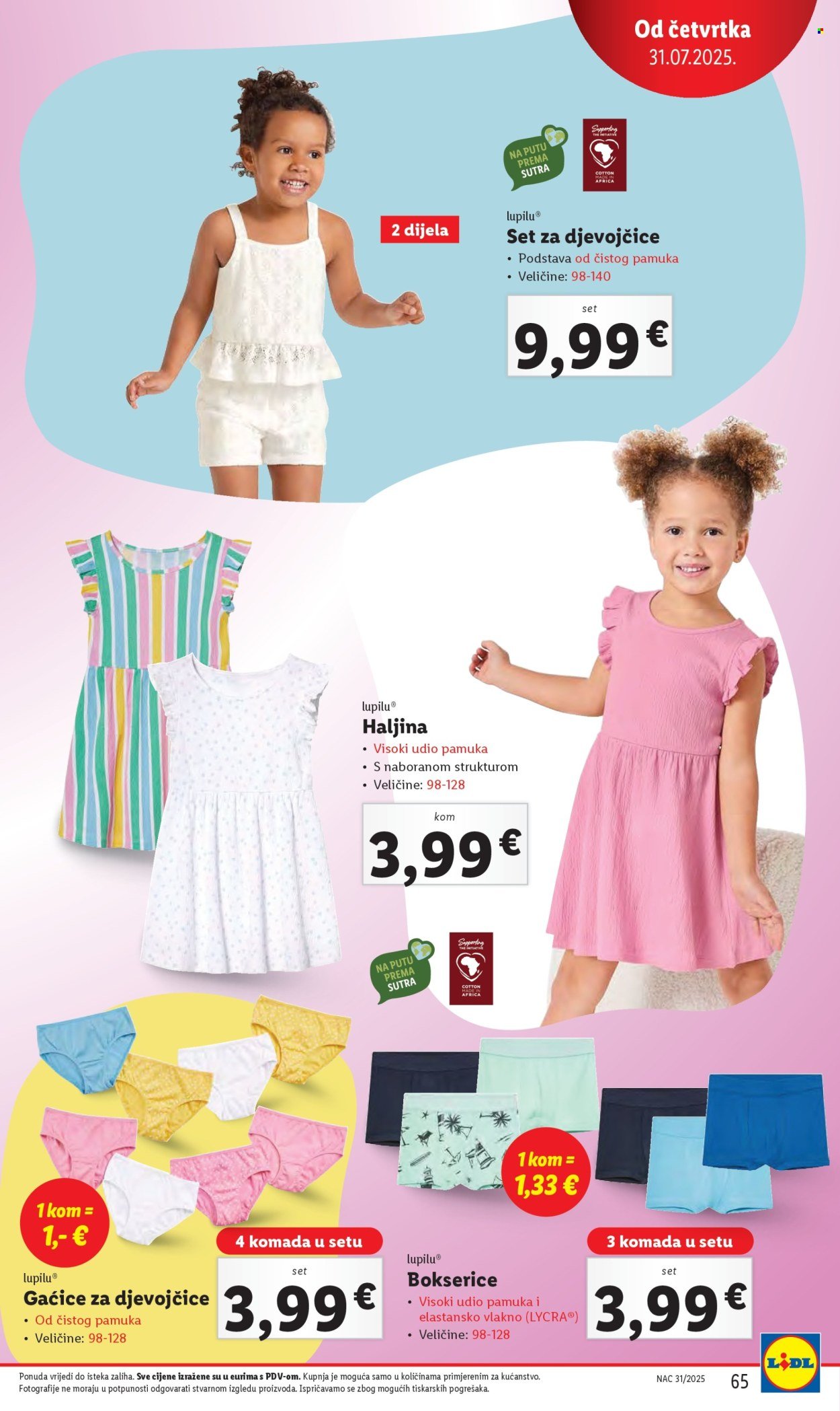 LIDL katalog - Od ponedeljka 28.07.2025.