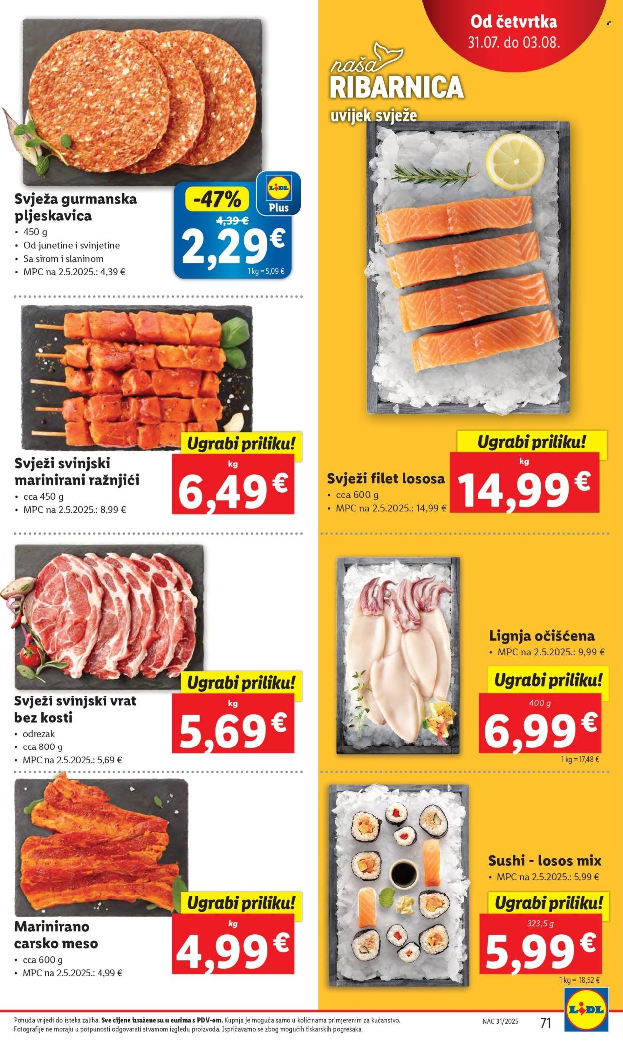 LIDL katalog - Od ponedeljka 28.07.2025.