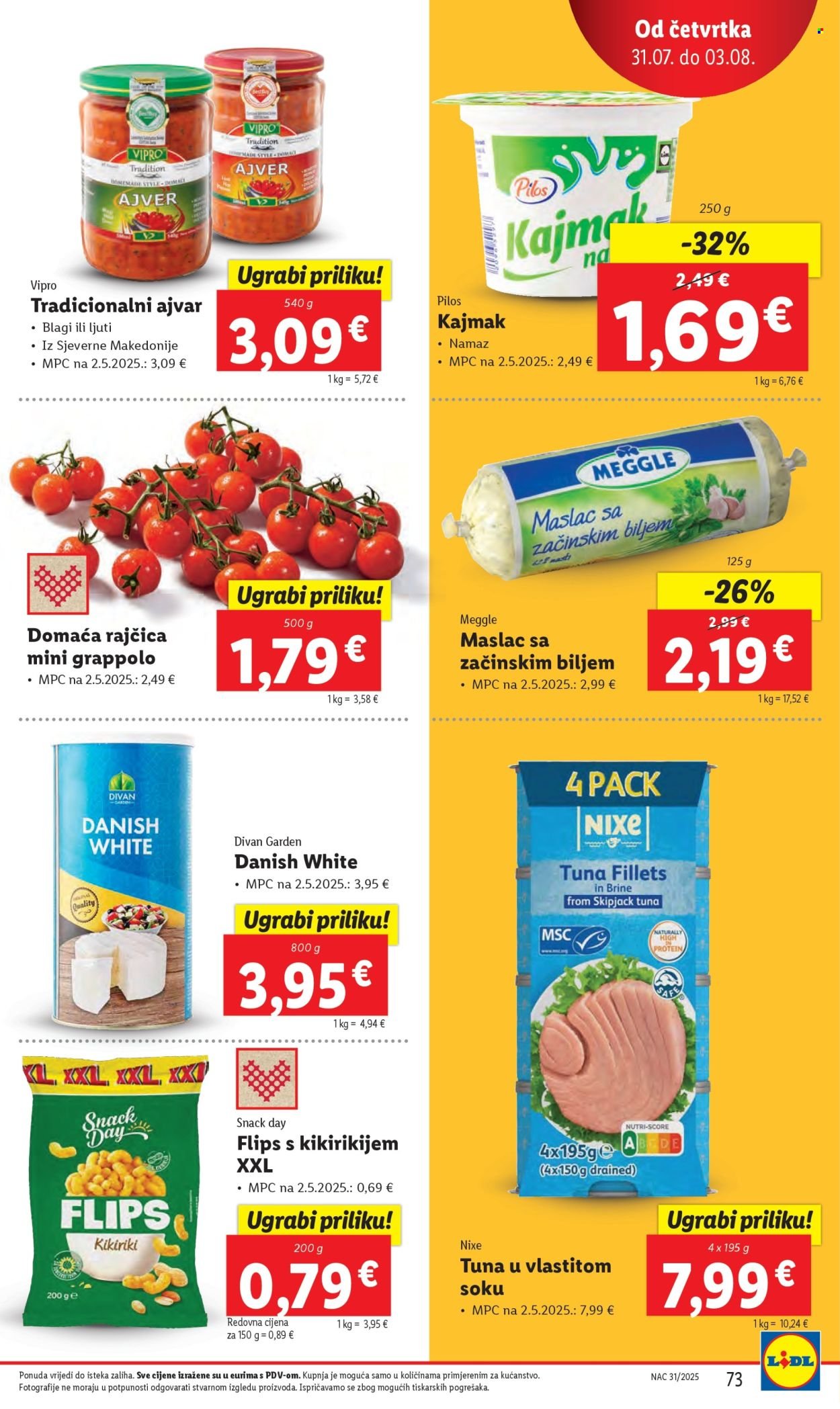 LIDL katalog - Od ponedeljka 28.07.2025.