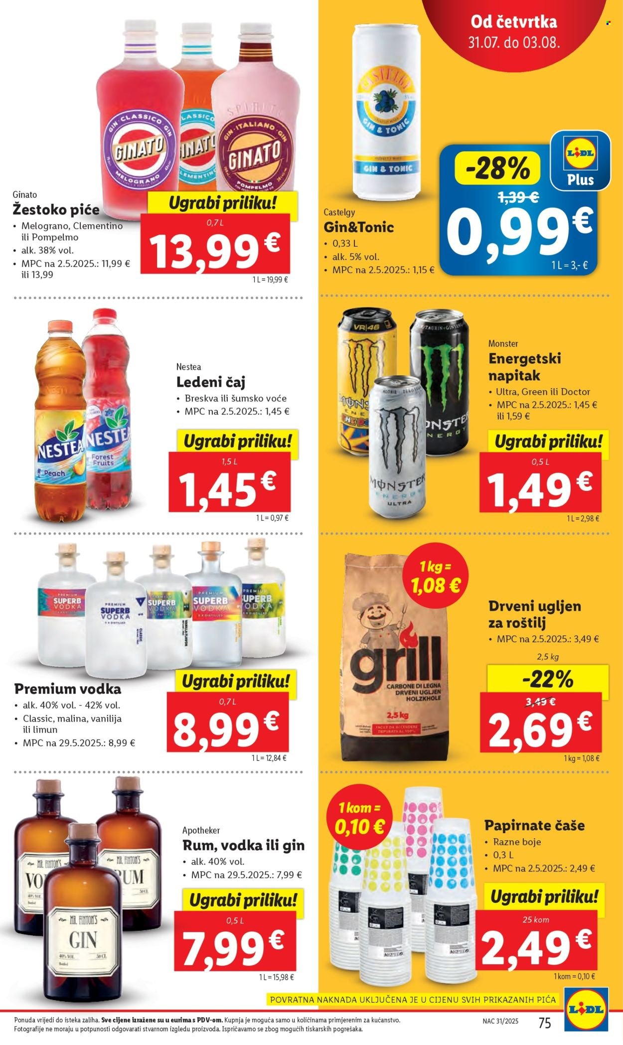 LIDL katalog - Od ponedeljka 28.07.2025.